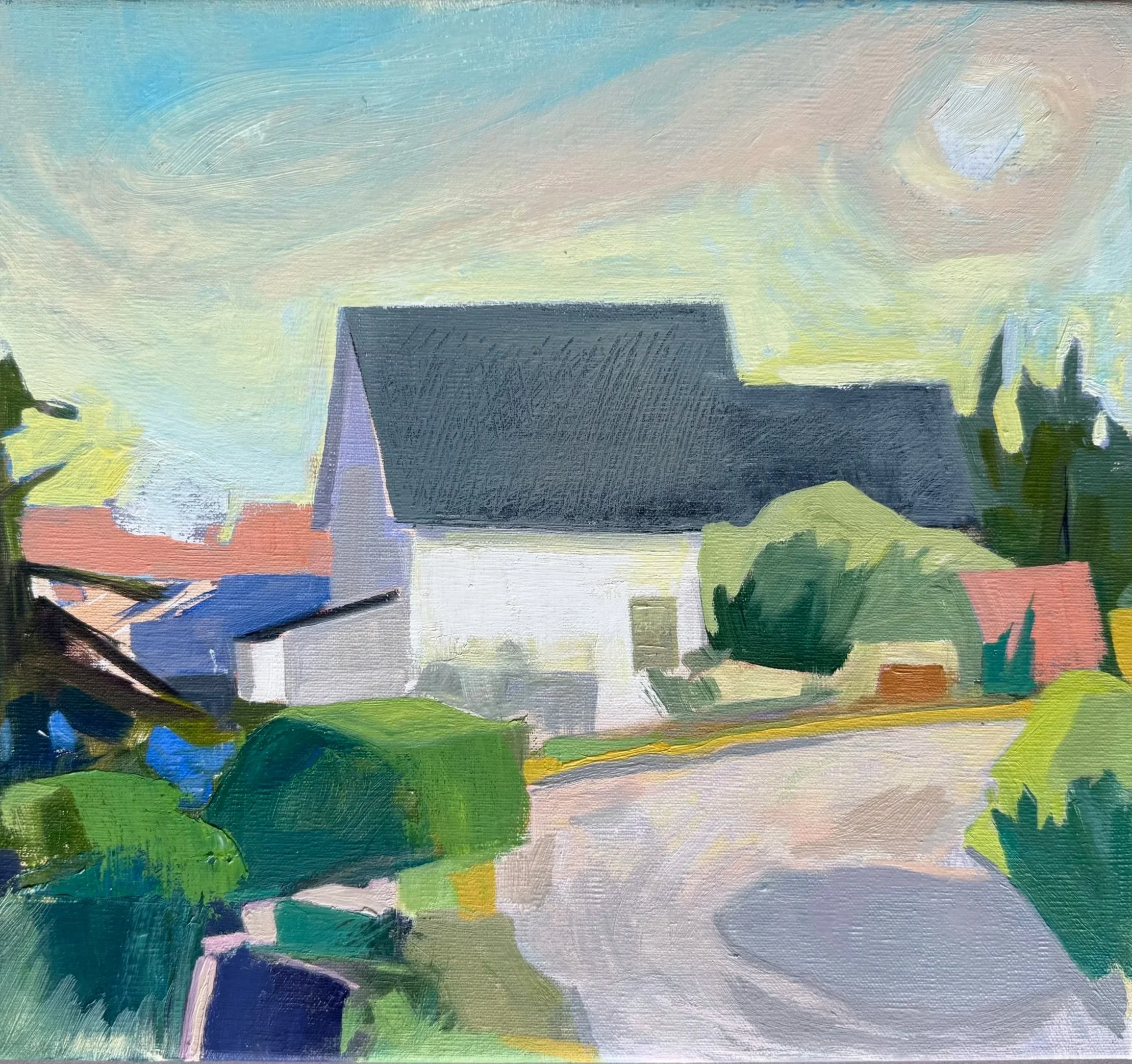 Returning Home 11 x 12 inches oil on linen
The Willard Gallery