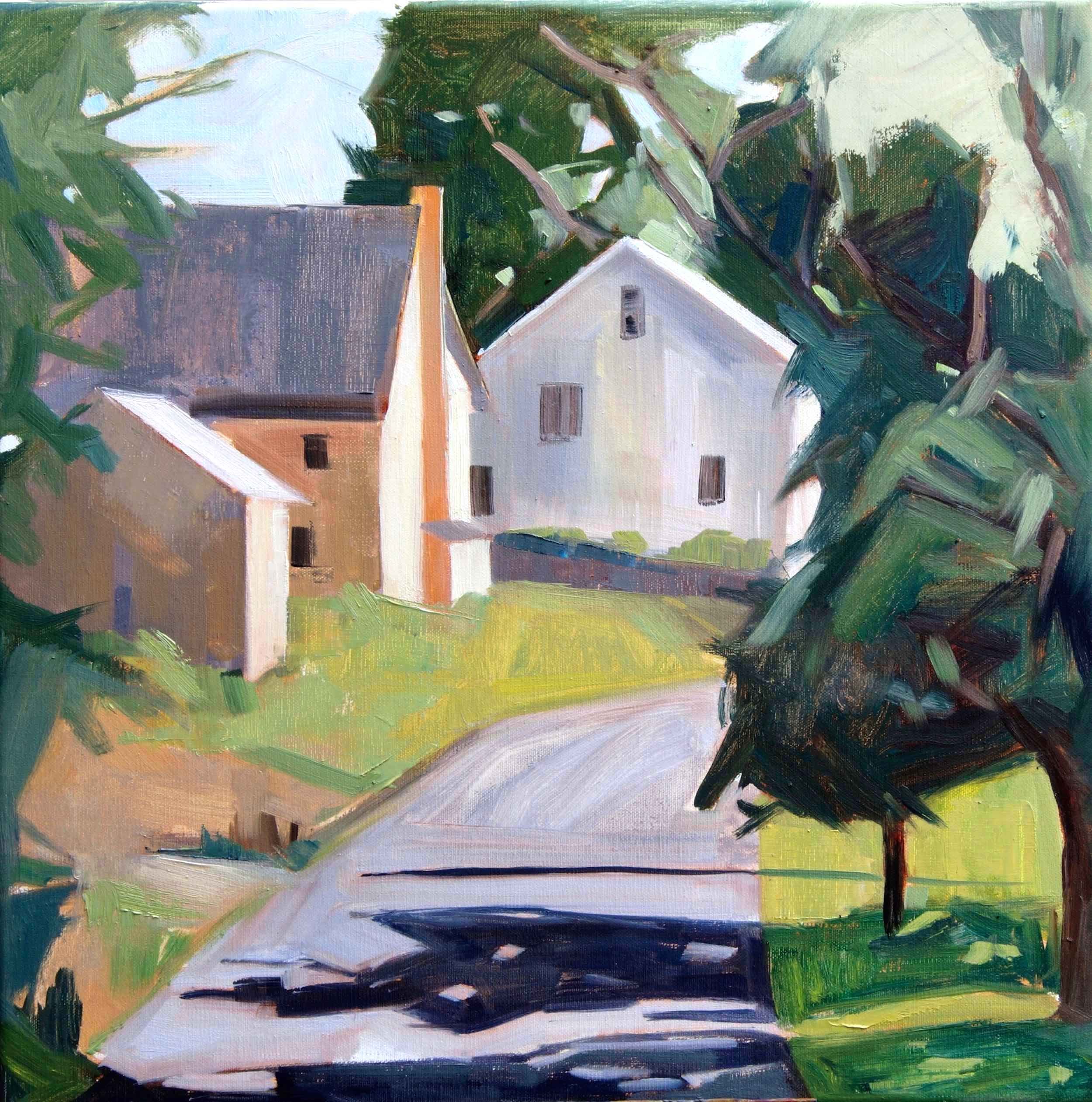 "Middle Creek Rd" 16 x 16 inches
oil on linen 2019. Contact The Willard Gallery