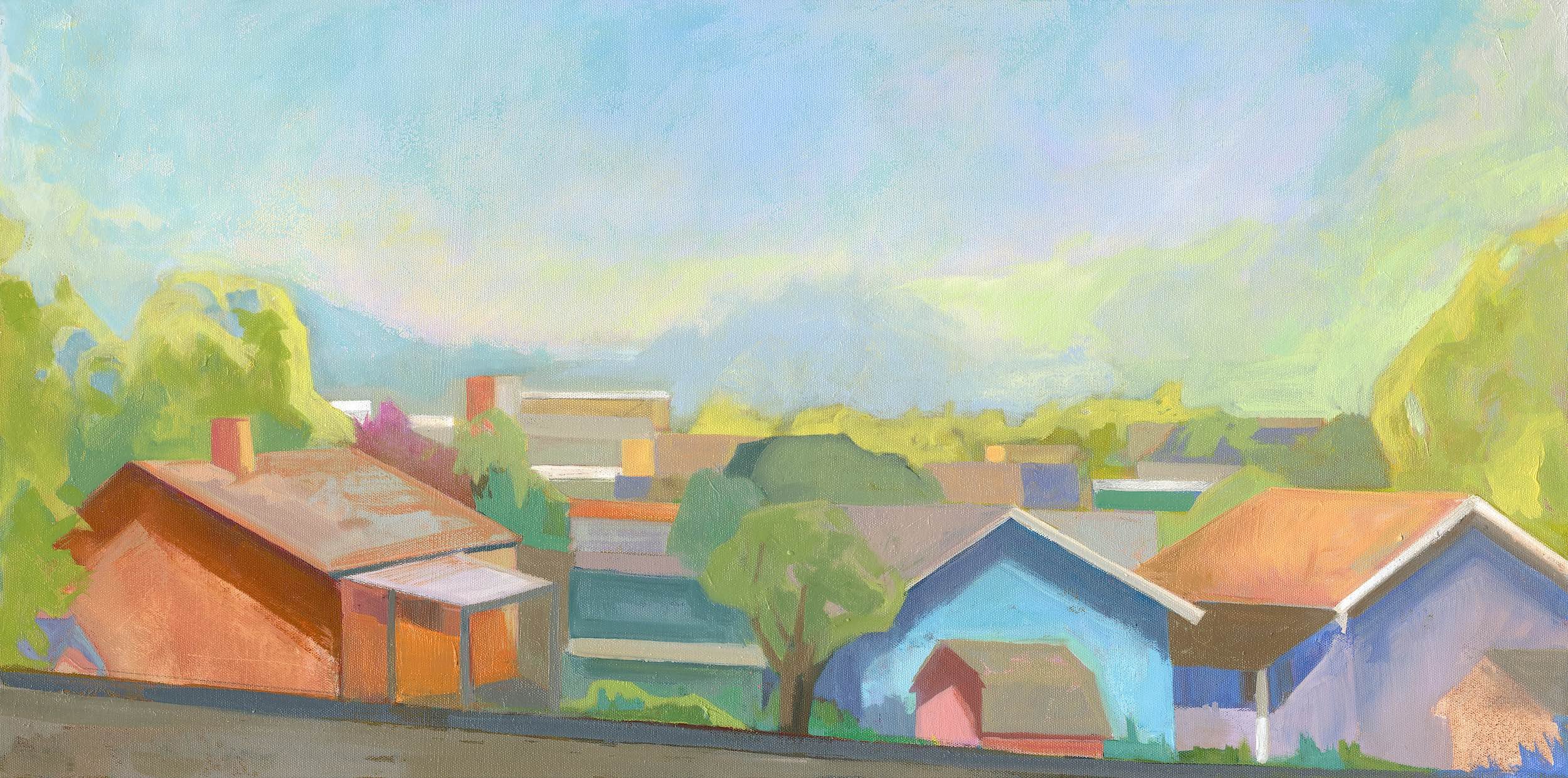 "Winchester ", 12 x 24 inches
oil on canvas 2023