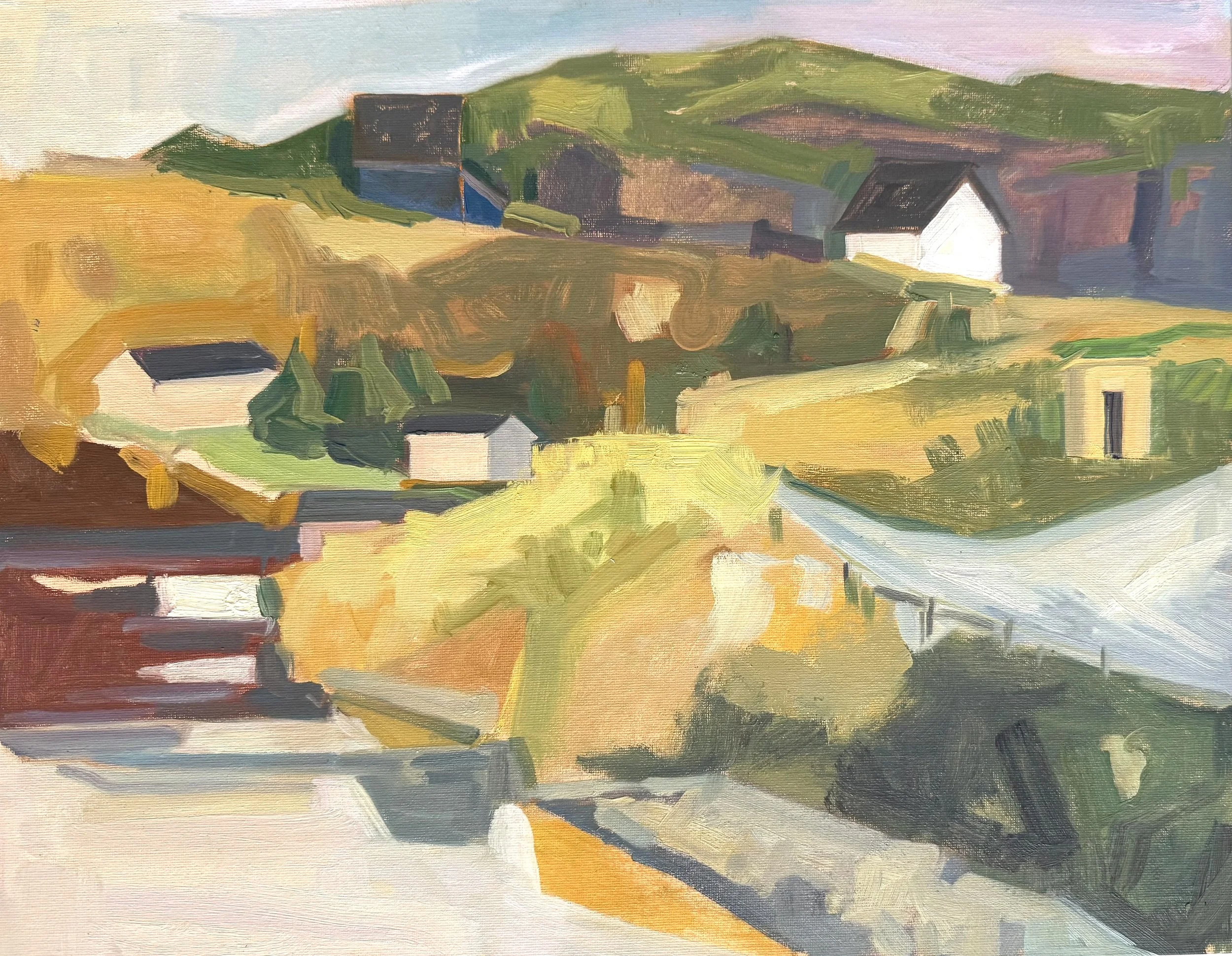 Shelter 14 x 18 inches oil on linen 
Gross McCleaf Gallery 
