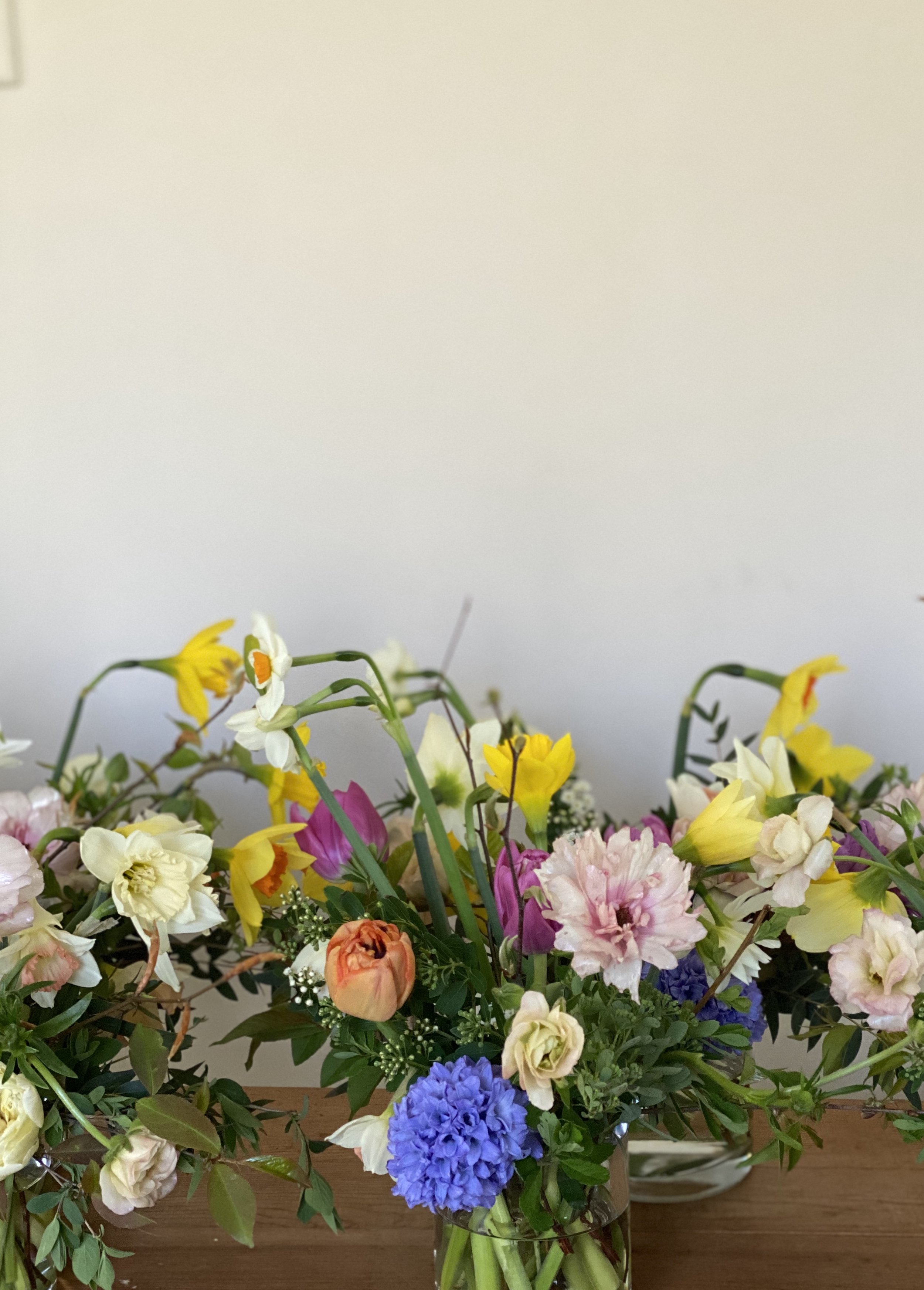Natural floral arrangement