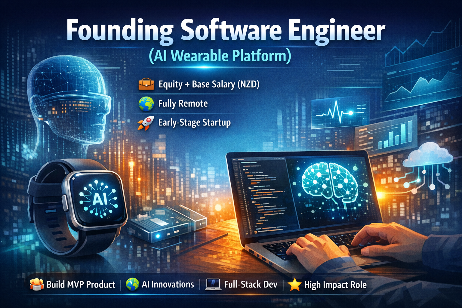 Founding Software Engineer (🚀 Early-stage startup) 🇳🇿