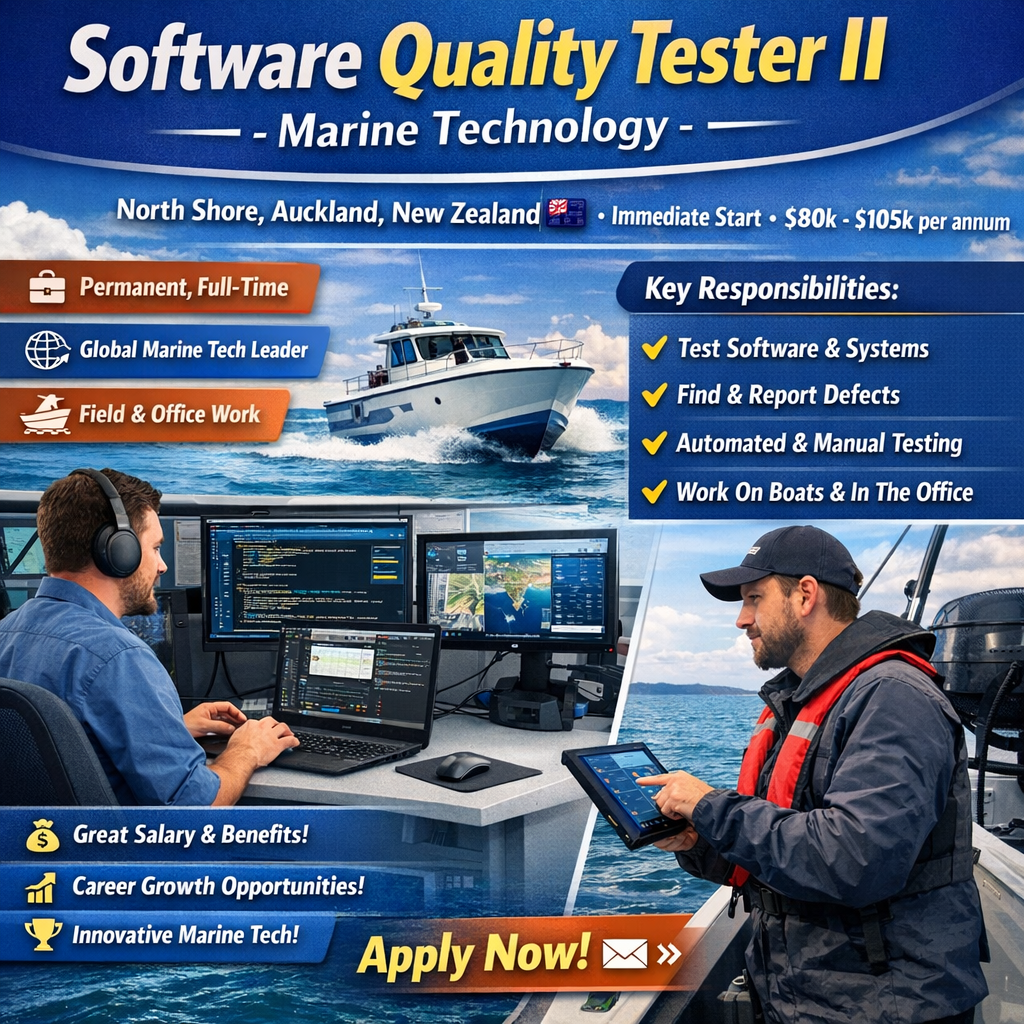 Software Quality Tester II - Marine Technology 🛳️ 