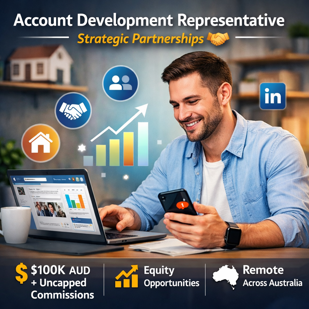 Account Development Representative / Strategic Partnerships 🤝