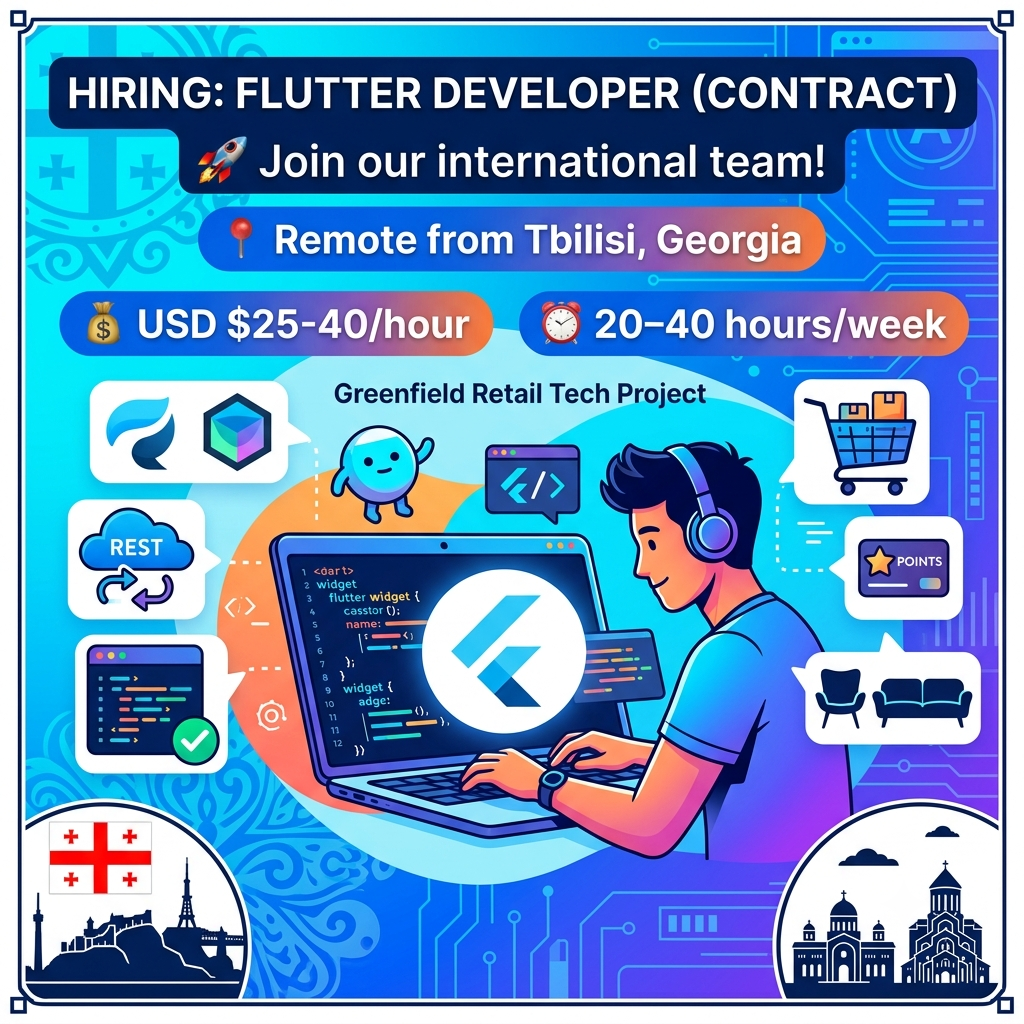 Flutter Developer (Contract)