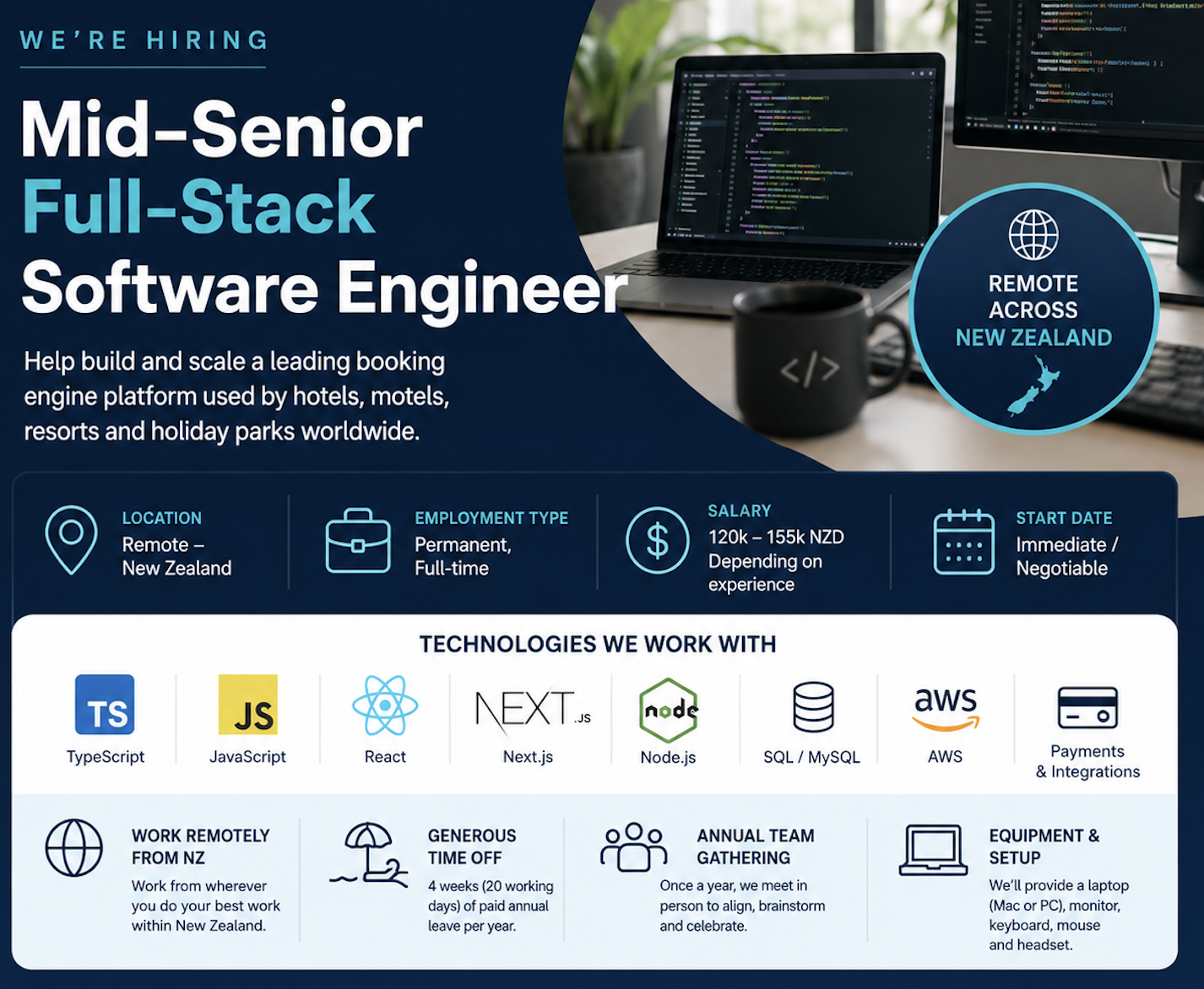 Full-Stack Software Engineer (Mid–Senior) 💻