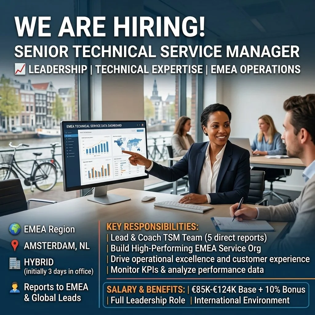 Senior Technical Service Manager - EMEA