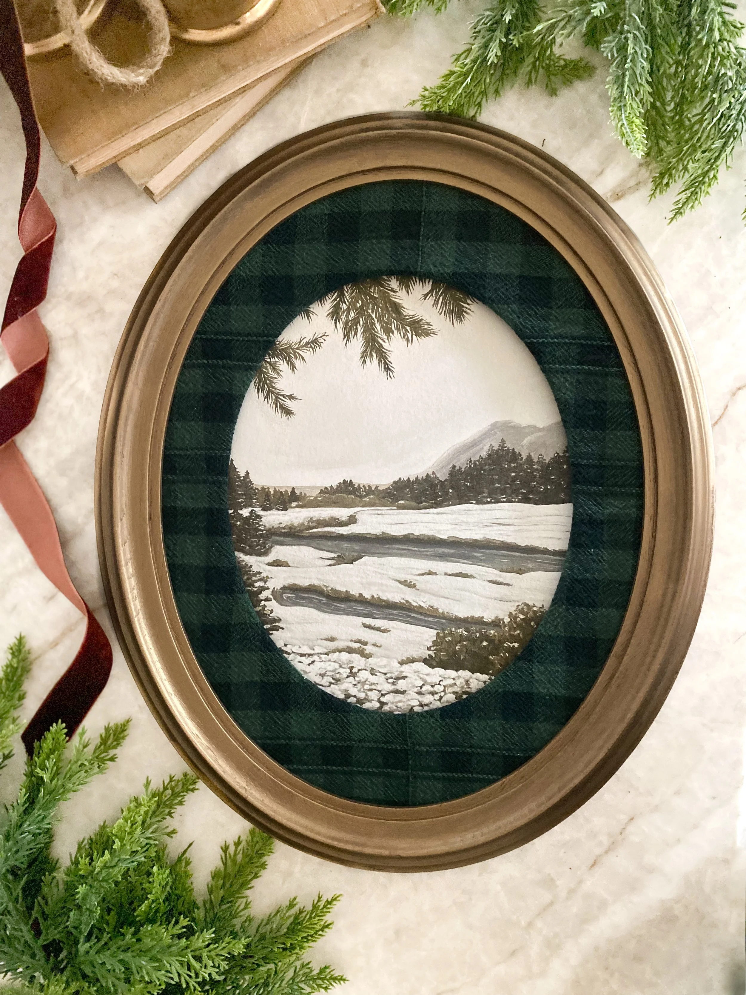 "Finding the Way" Framed Art Print