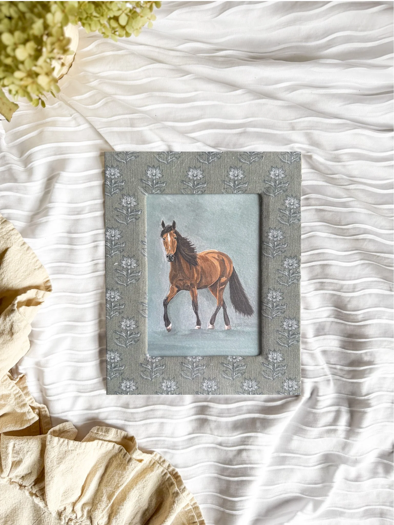 "Evening Trot" Matted Print