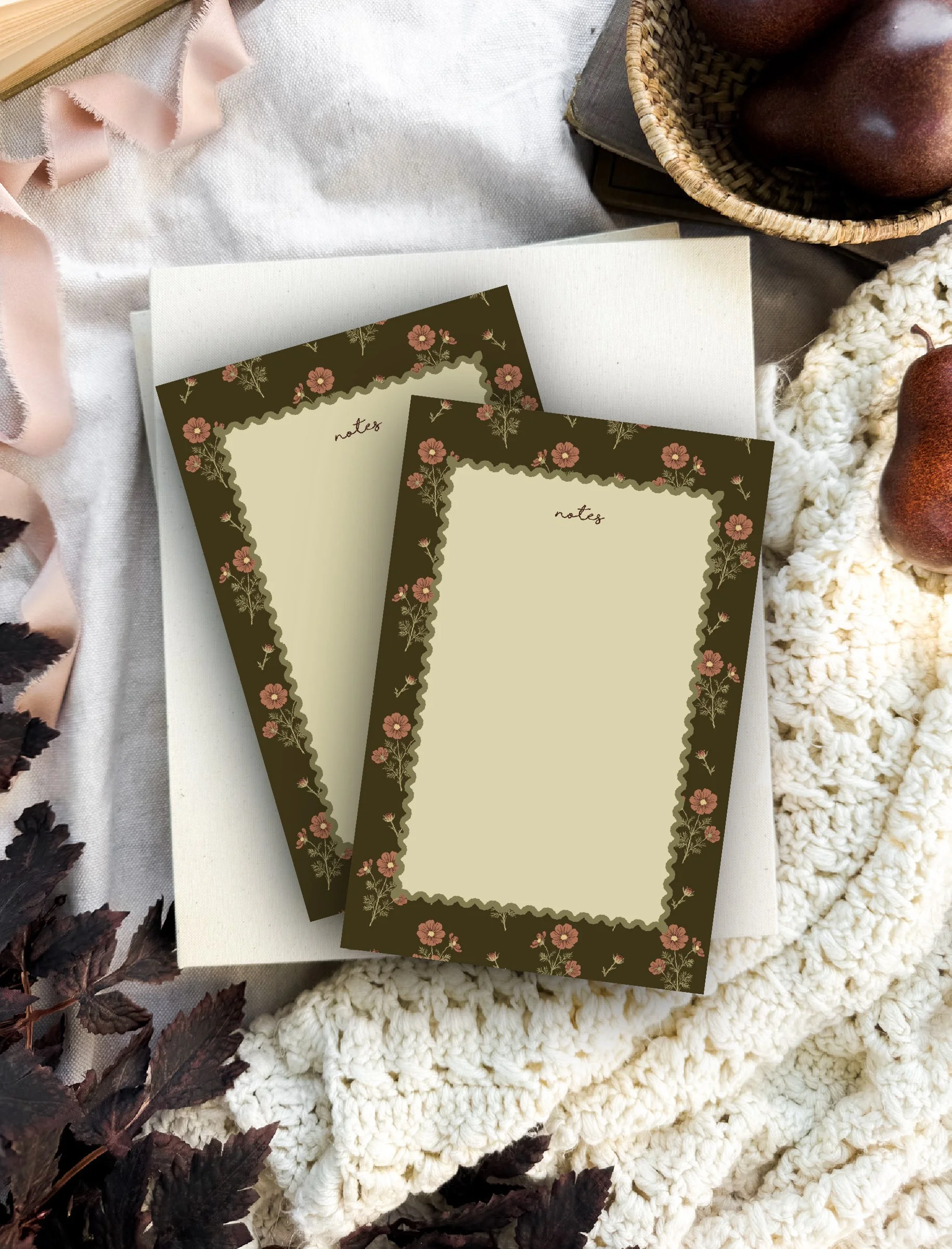 Cozy Cosmos Notepad
