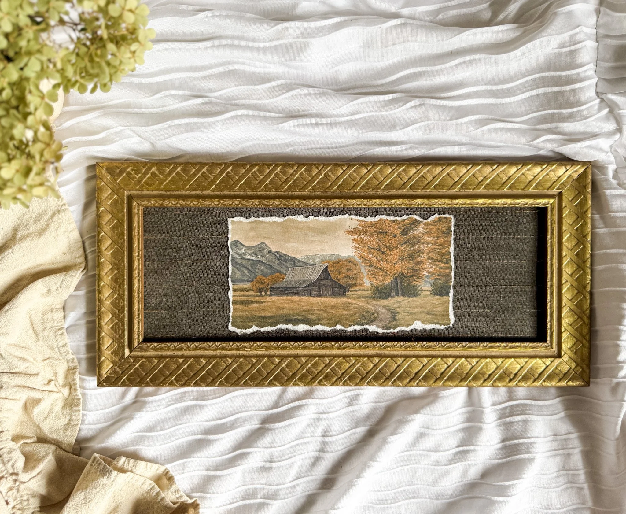 "The Long Way Home" Framed Art Print
