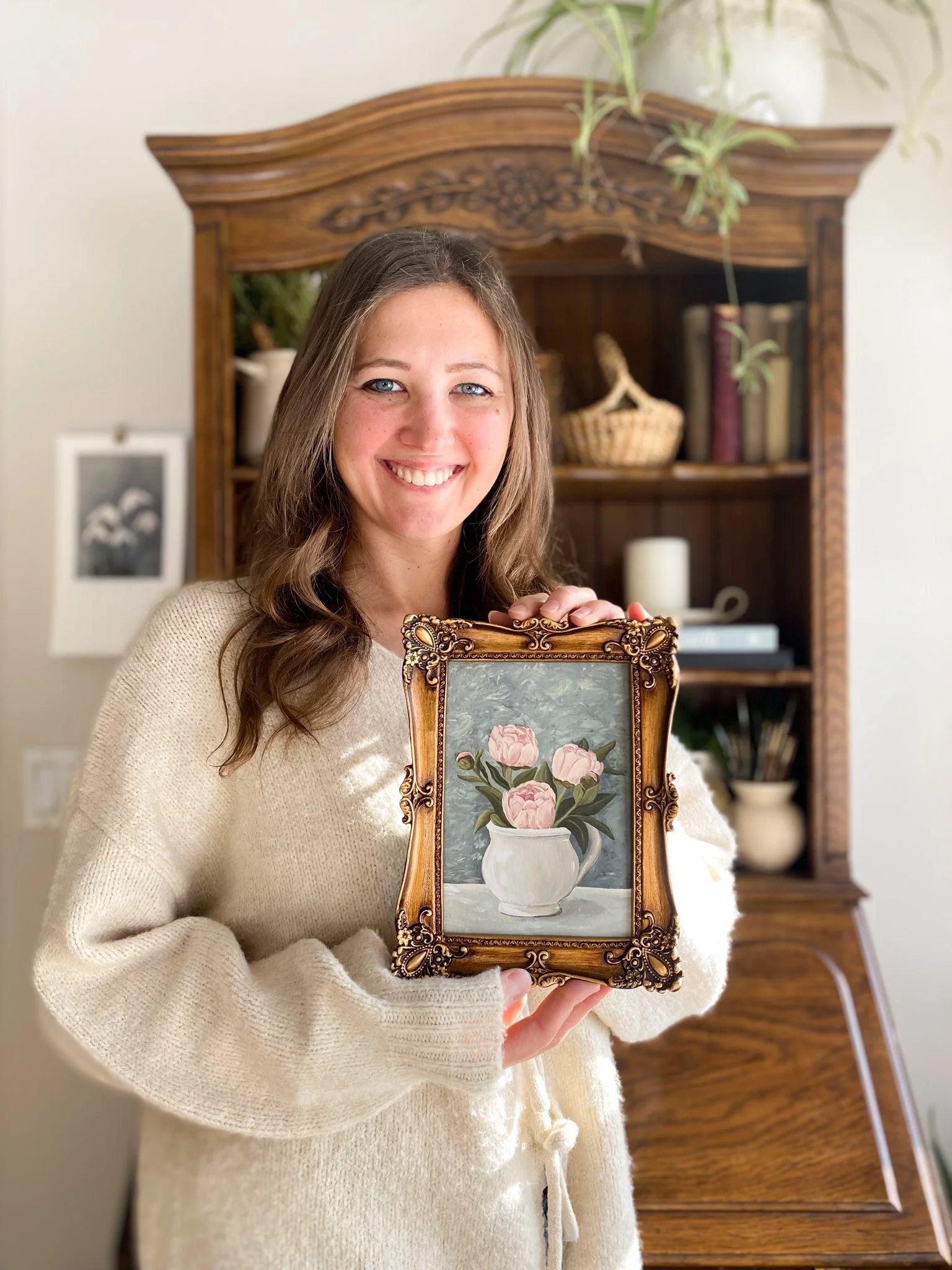 Meet the Maker, Abbie Marie, of Abbie Marie Studios with her Monthly Fine Art Print Club featuring a new painting each month.
