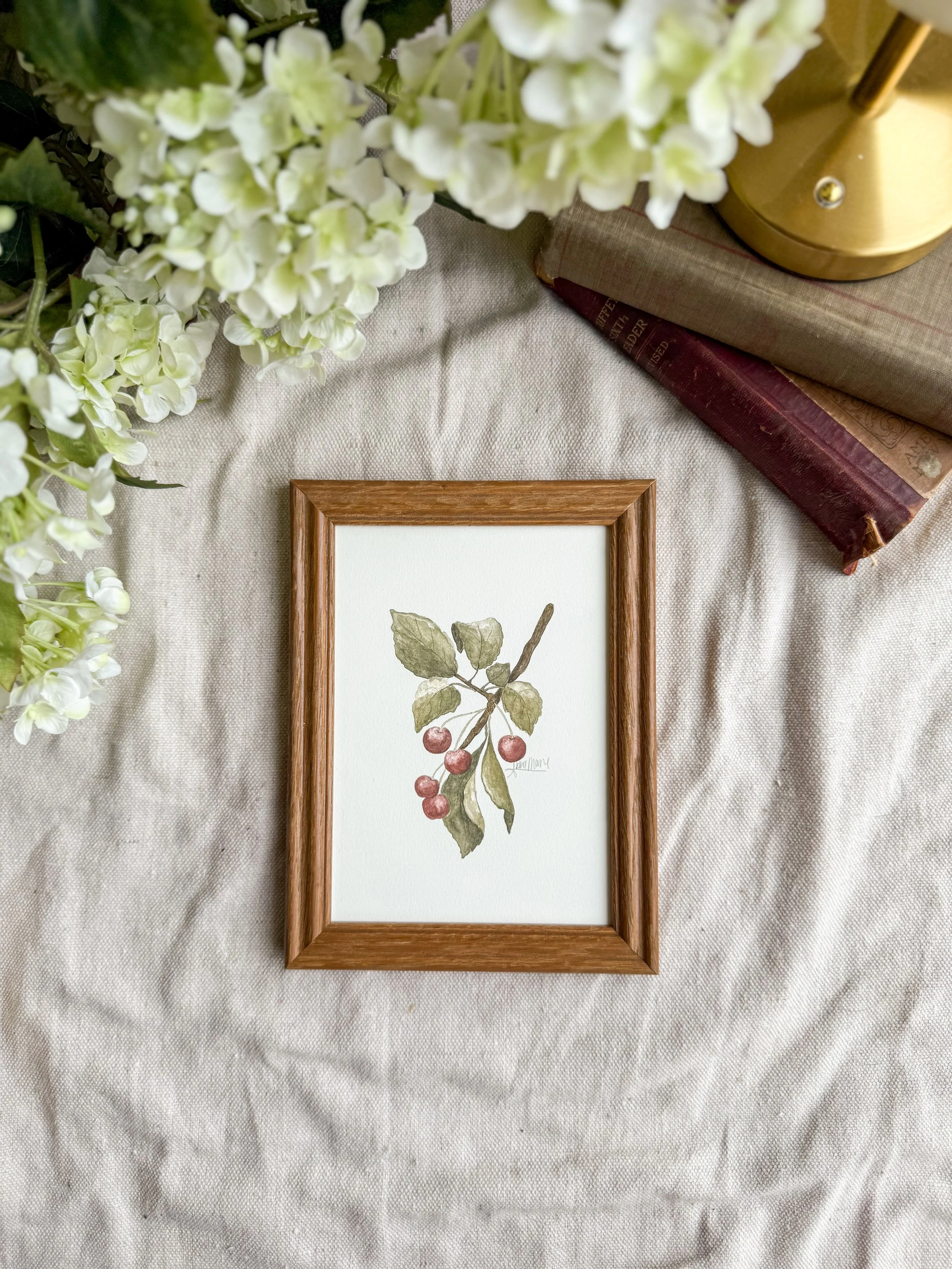 "Cherries" Framed Art Print