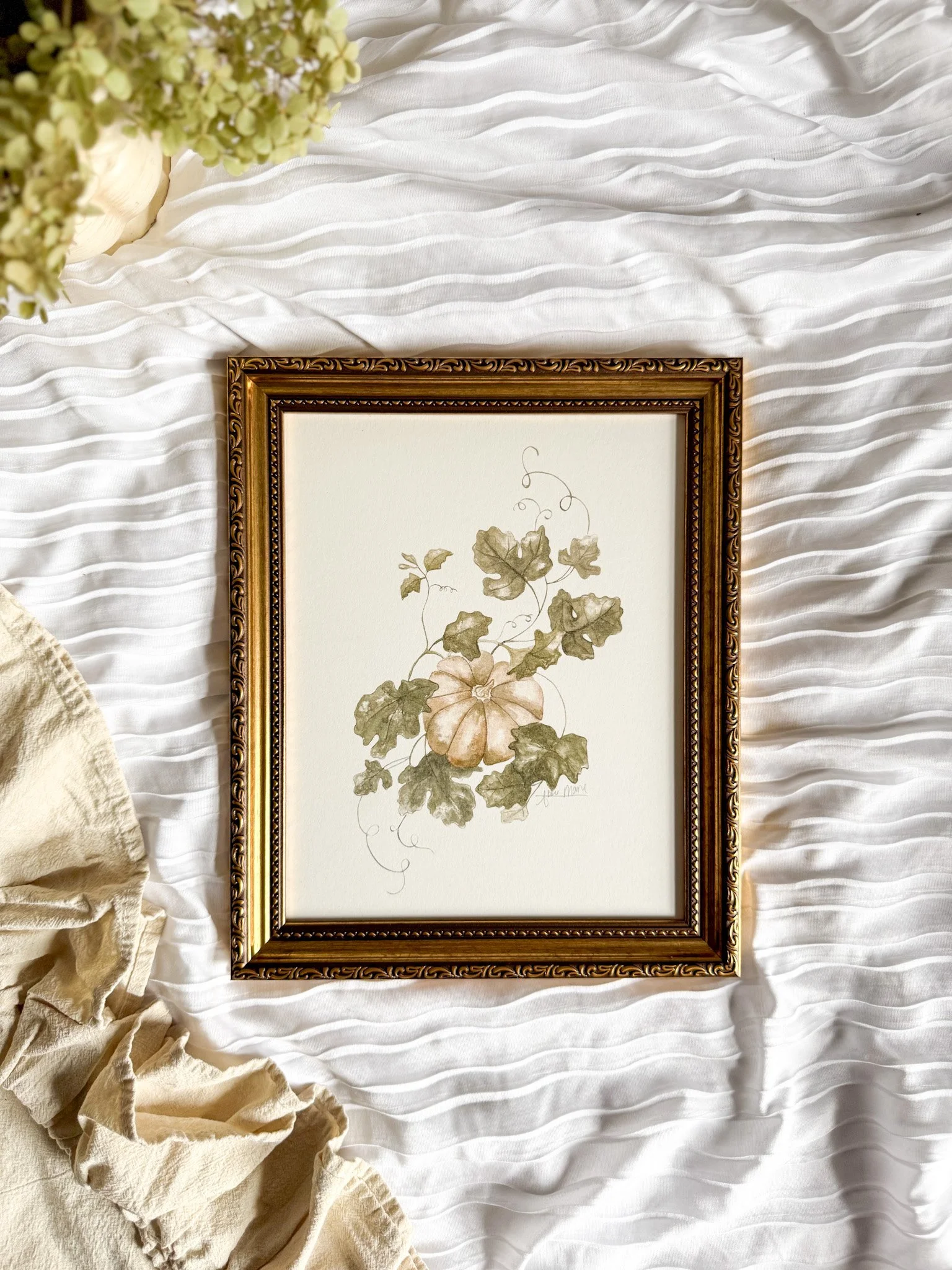 "Tangled Autumn" Framed Art Print