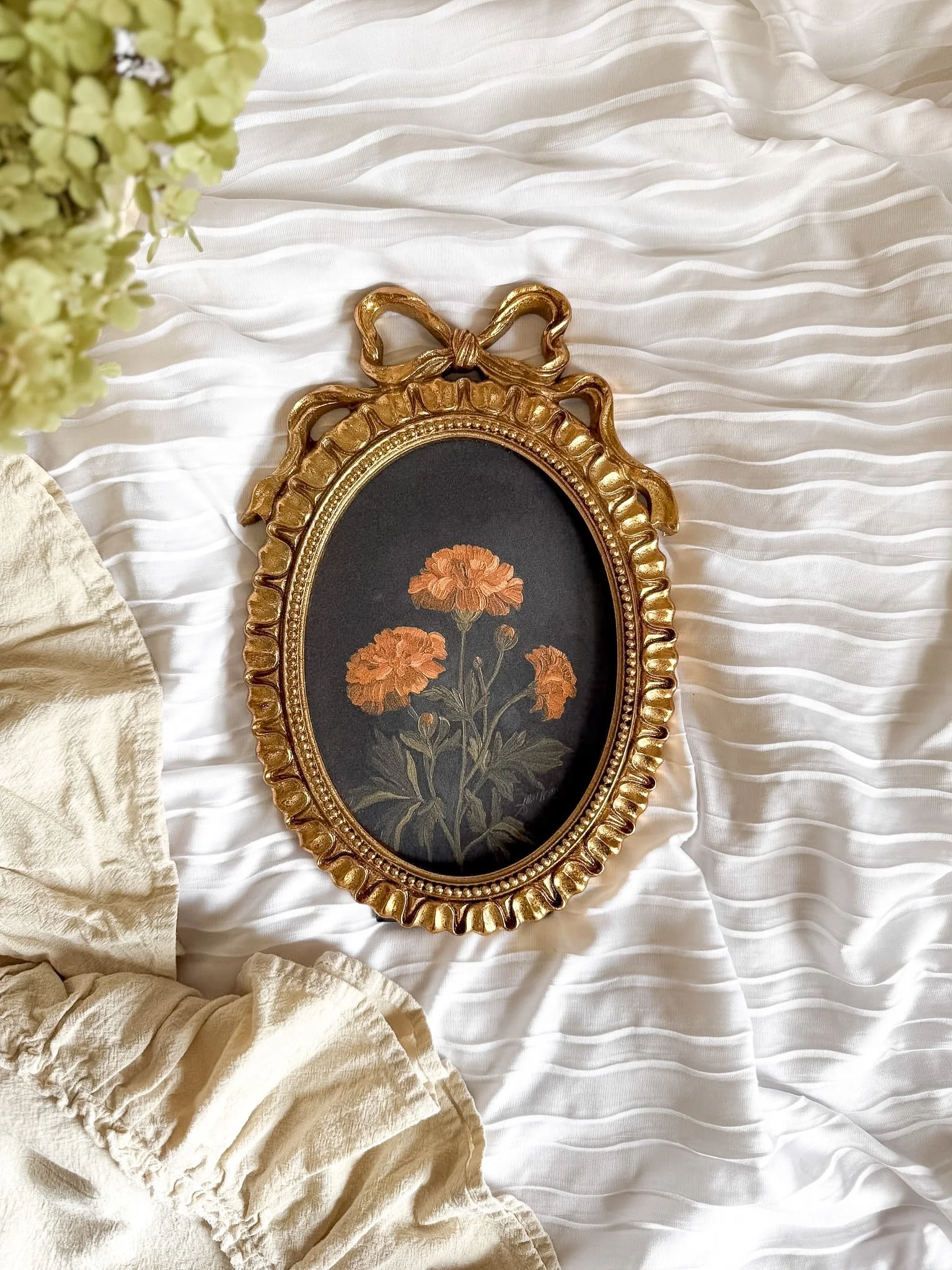 "Marigold Meadow" Framed Art Print