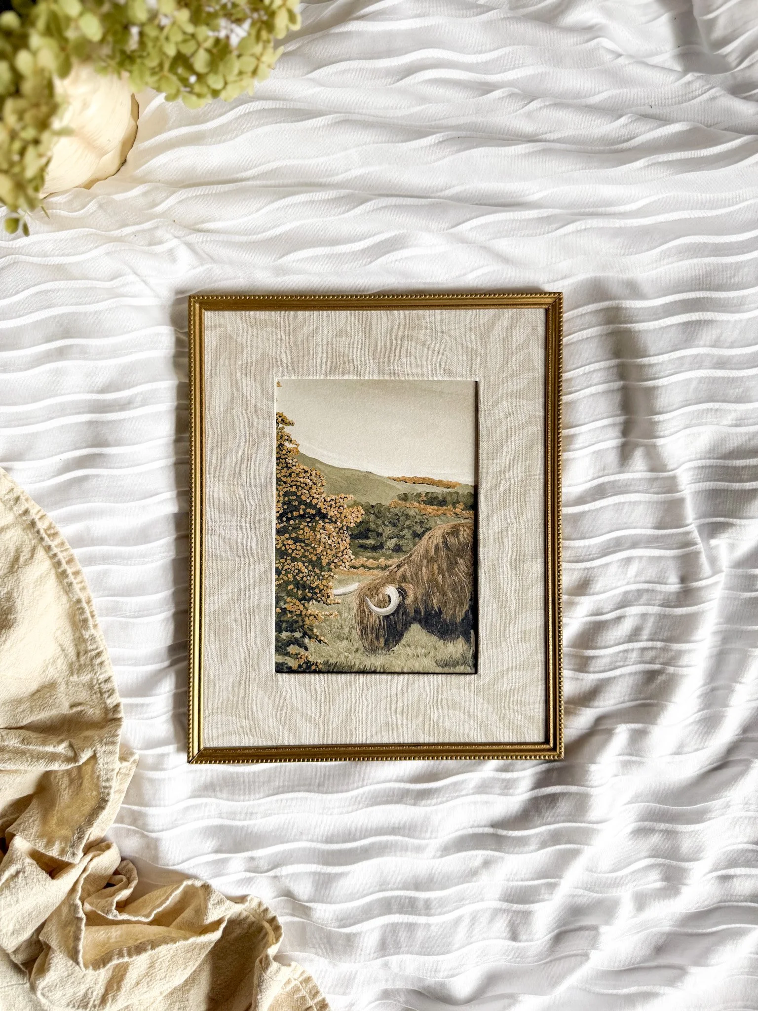 "Middle of the Meadow" Framed Art Print