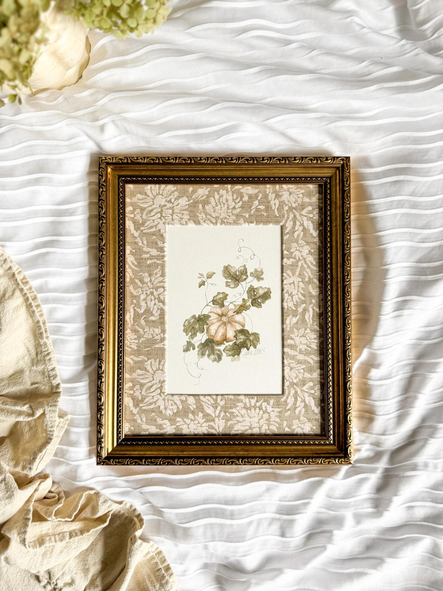 "Tangled Autumn" Framed Art Print