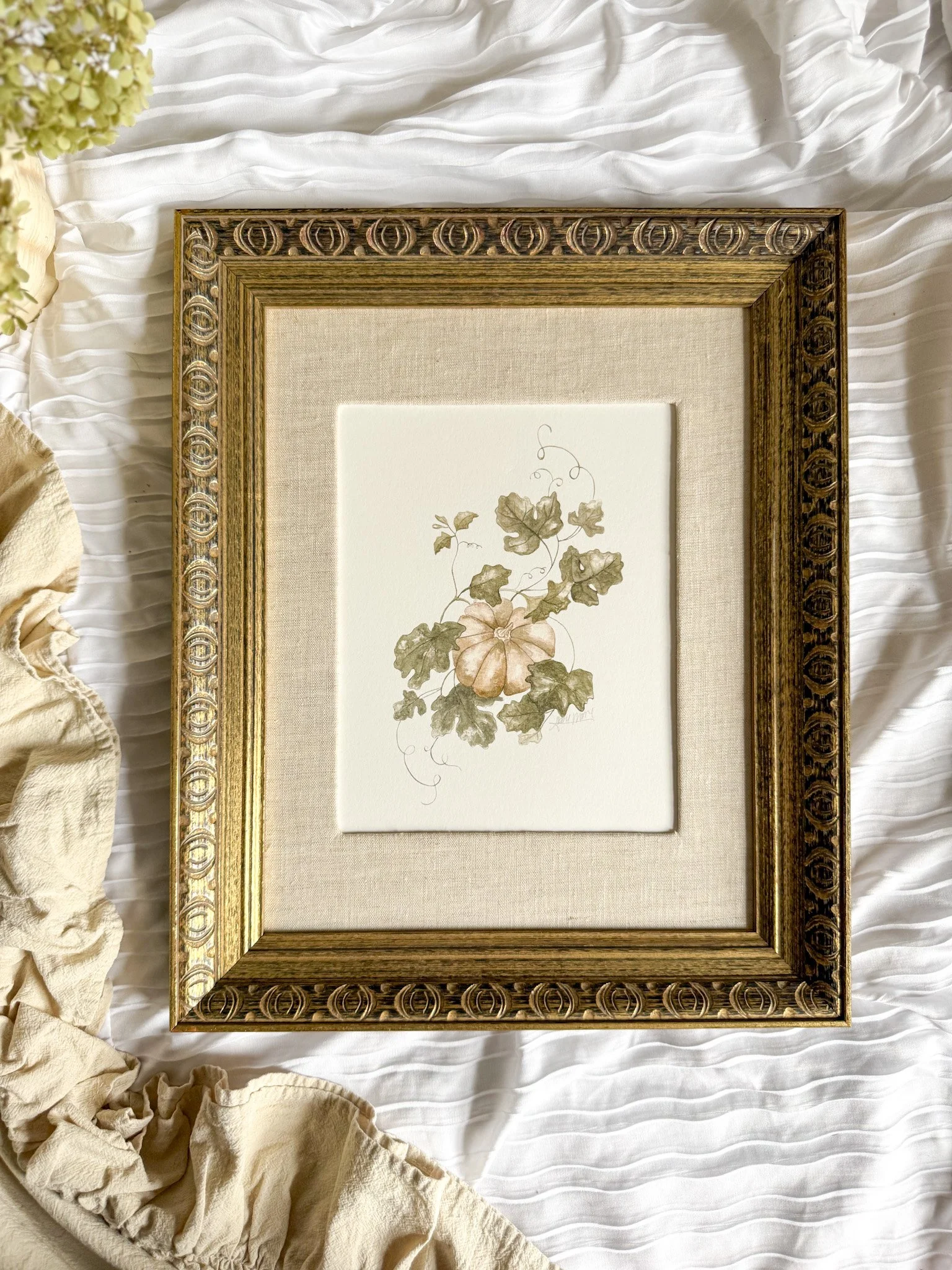"Tangled Autumn" Framed Art Print