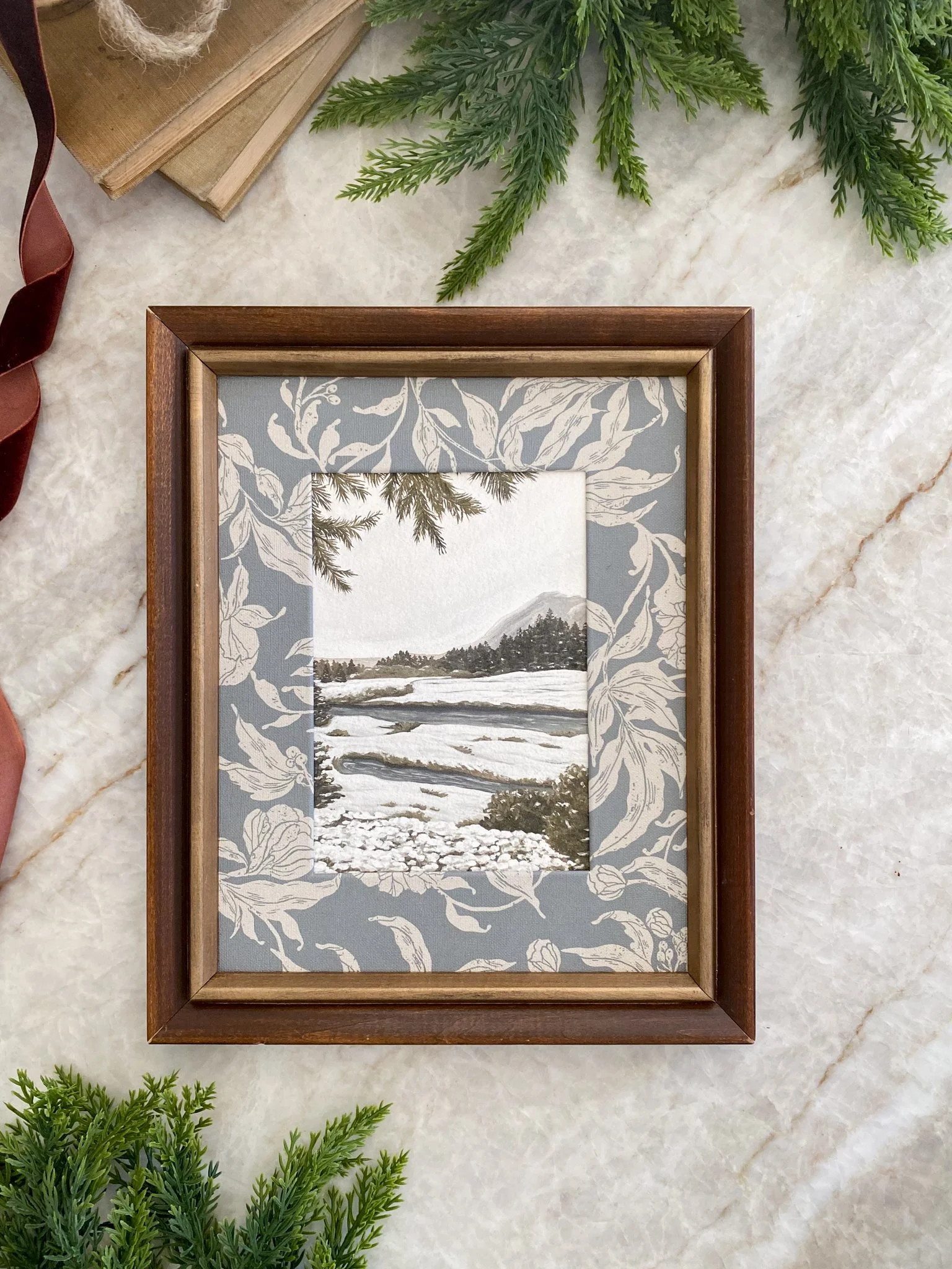 "Finding the Way" Framed Art Print