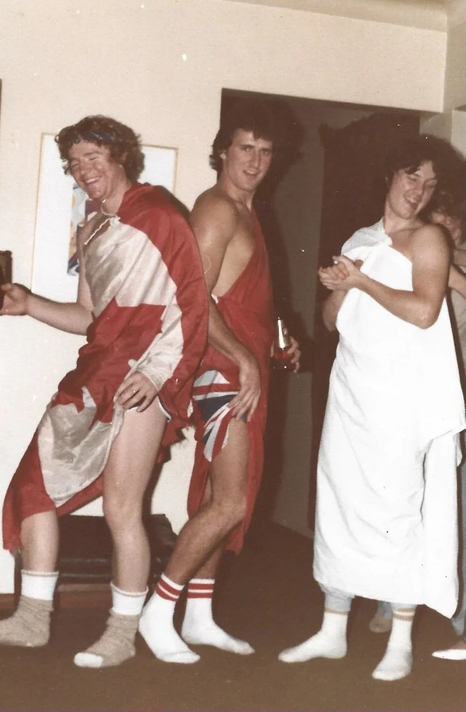 Colin Firth, Ken Jones, Duncan Yates.