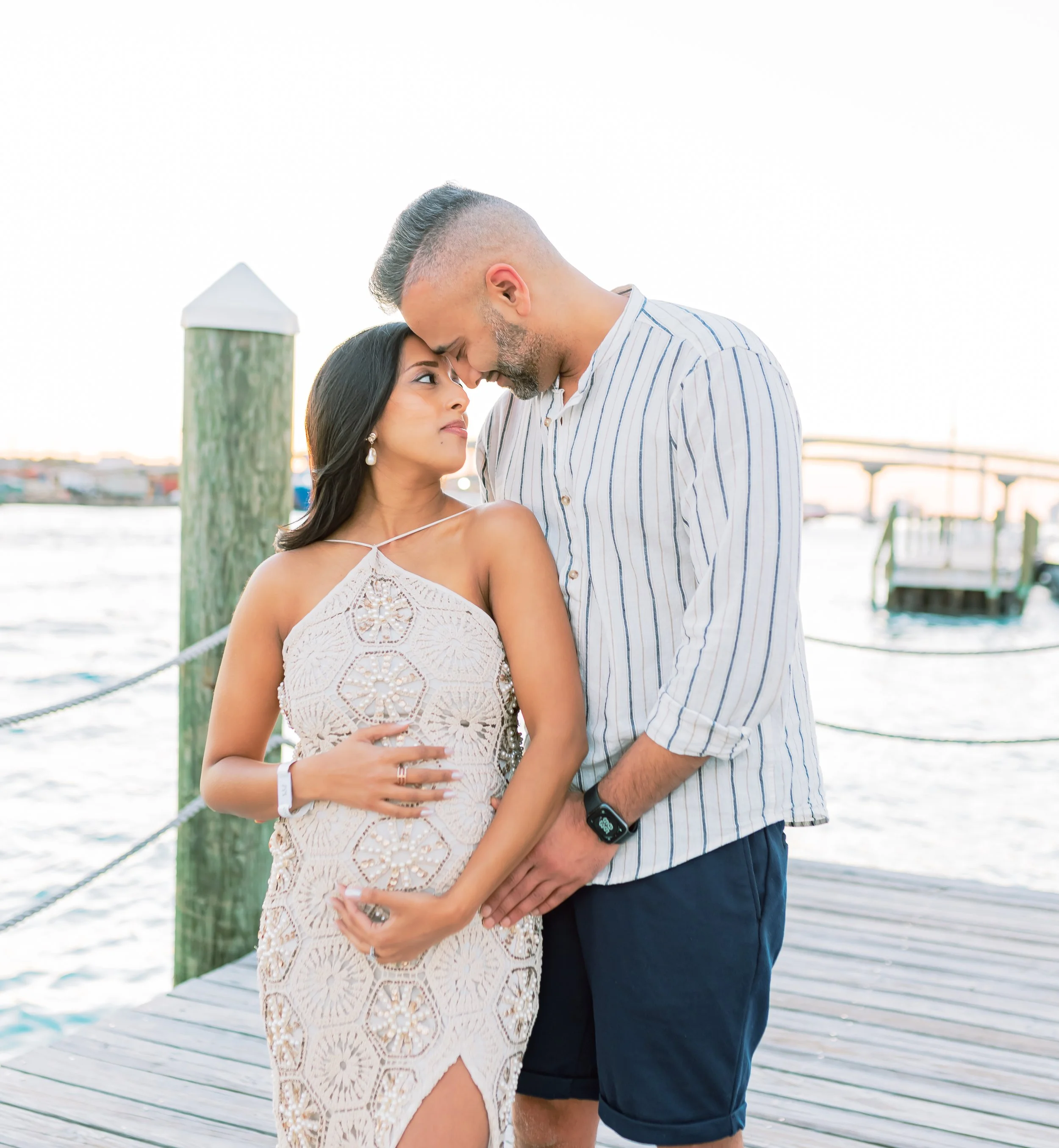 Harbour Island Eleuthera Bahamas couple  session