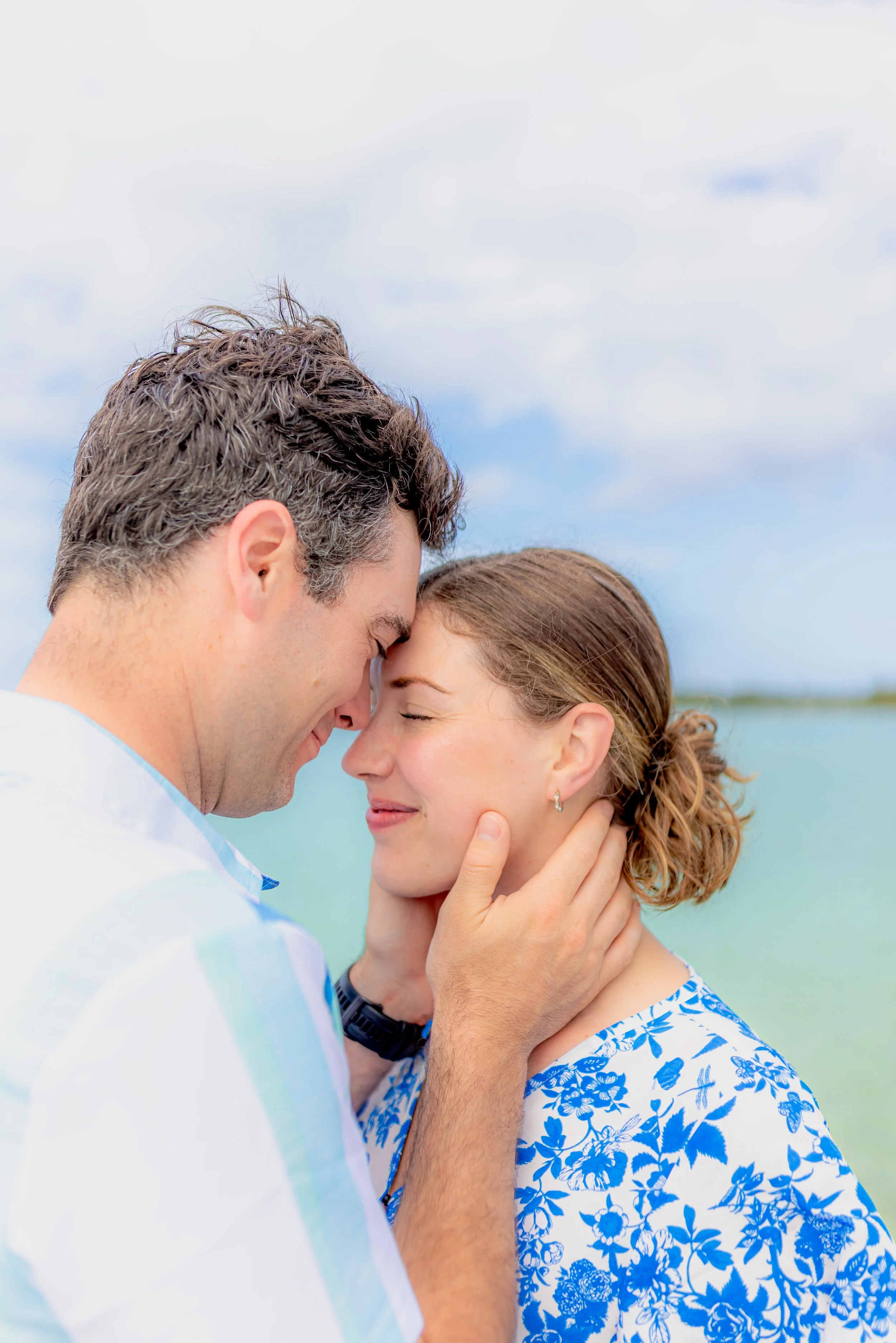 Harbour Island Eleuthera Bahamas couple  session