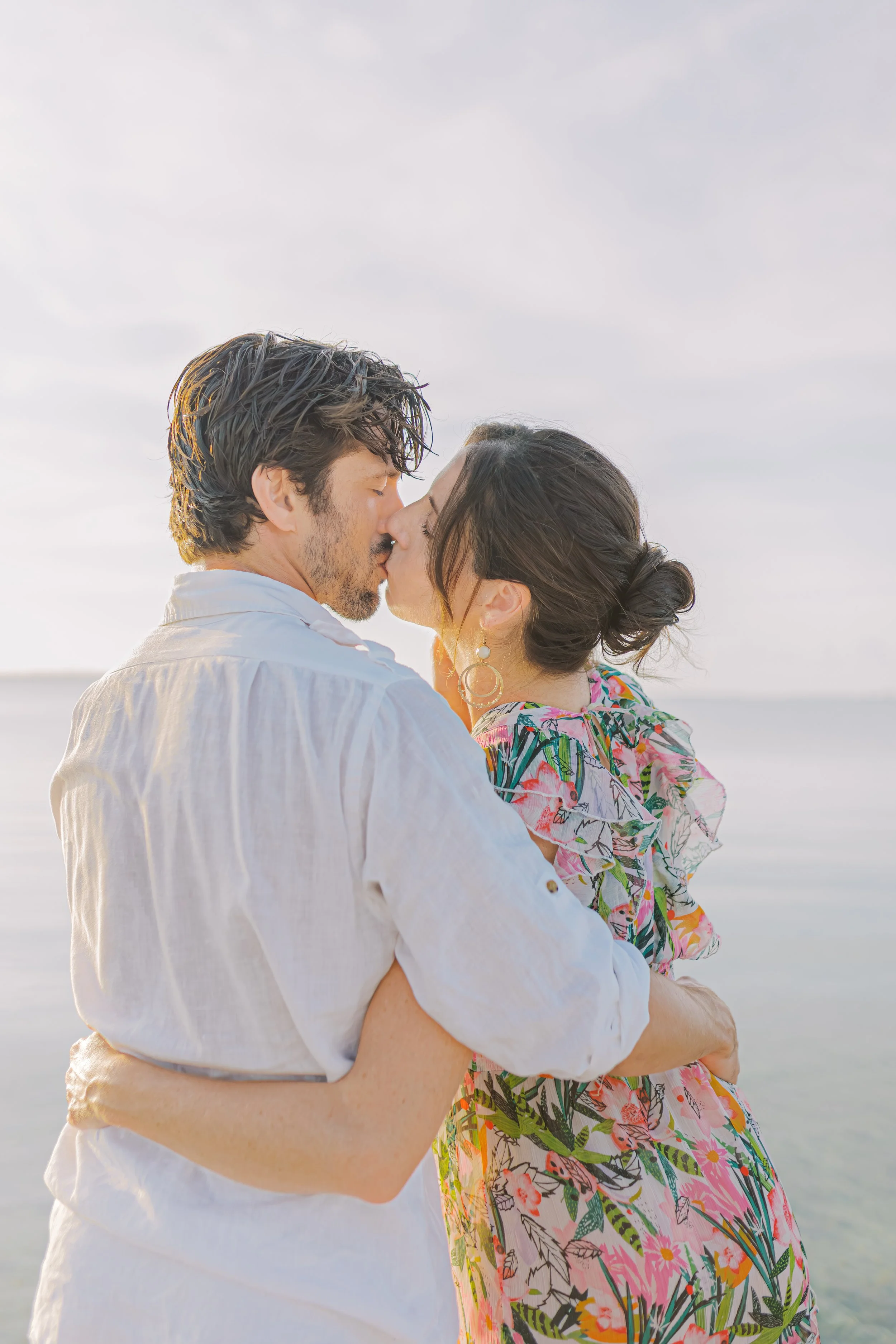 Harbour Island Eleuthera Bahamas couple  session