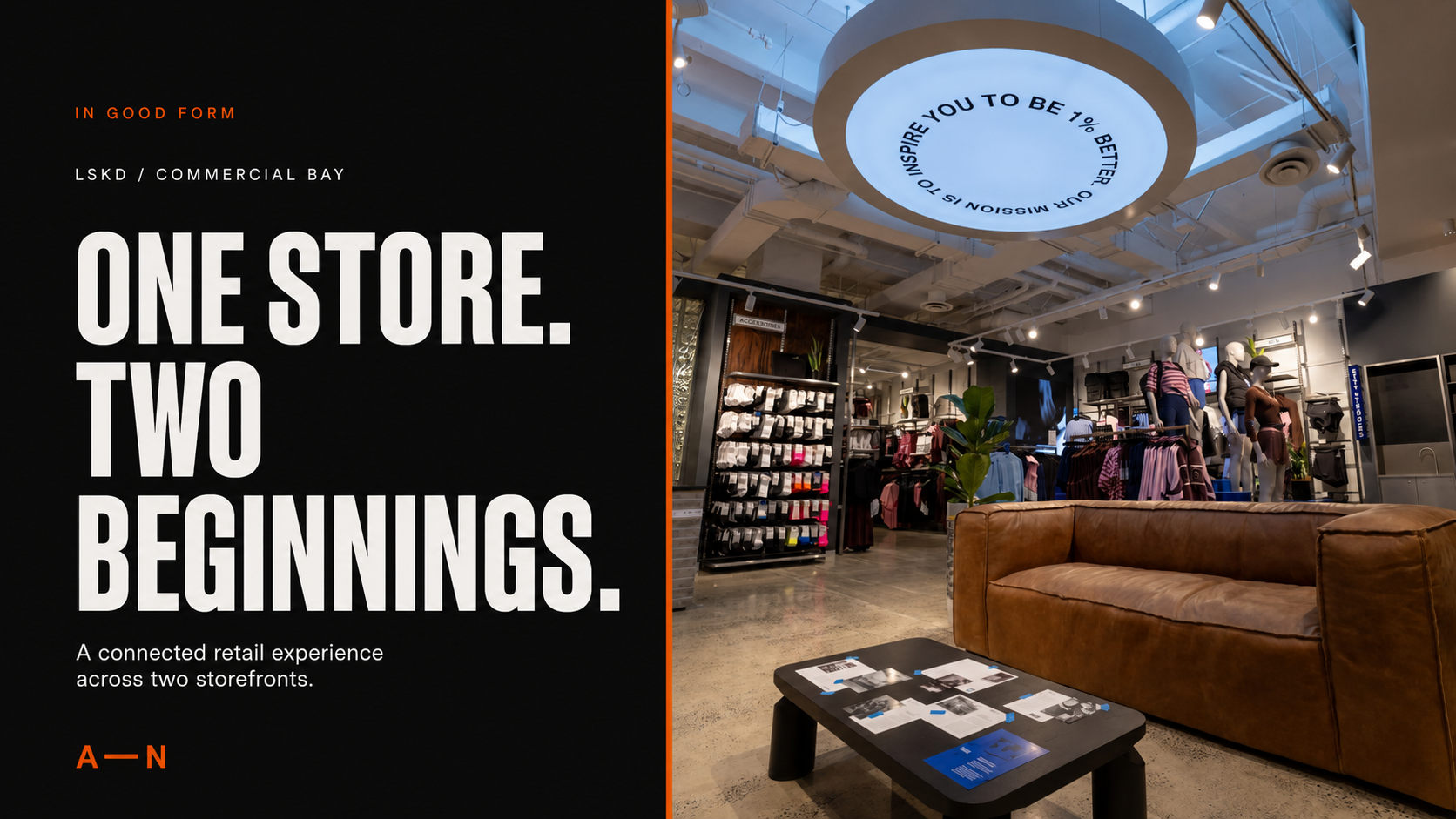 LSKD Commercial Bay: Designing One Experience Across Two Storefronts