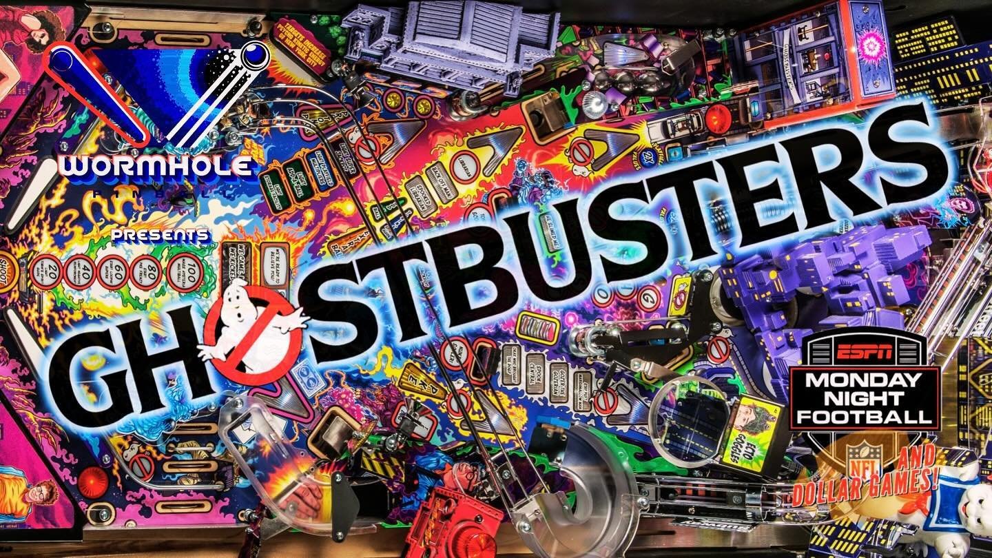 &ldquo;We came, we saw, we kicked it&rsquo;s a$$!&rdquo; (sorta) - it&rsquo;s time for @sternpinball Ghostbusters!!! Check out the full stream on our YouTube channel at Wormhole Pinball #pinball #ghostbusters #sternpinball #sternarmy #ghostbusterspin