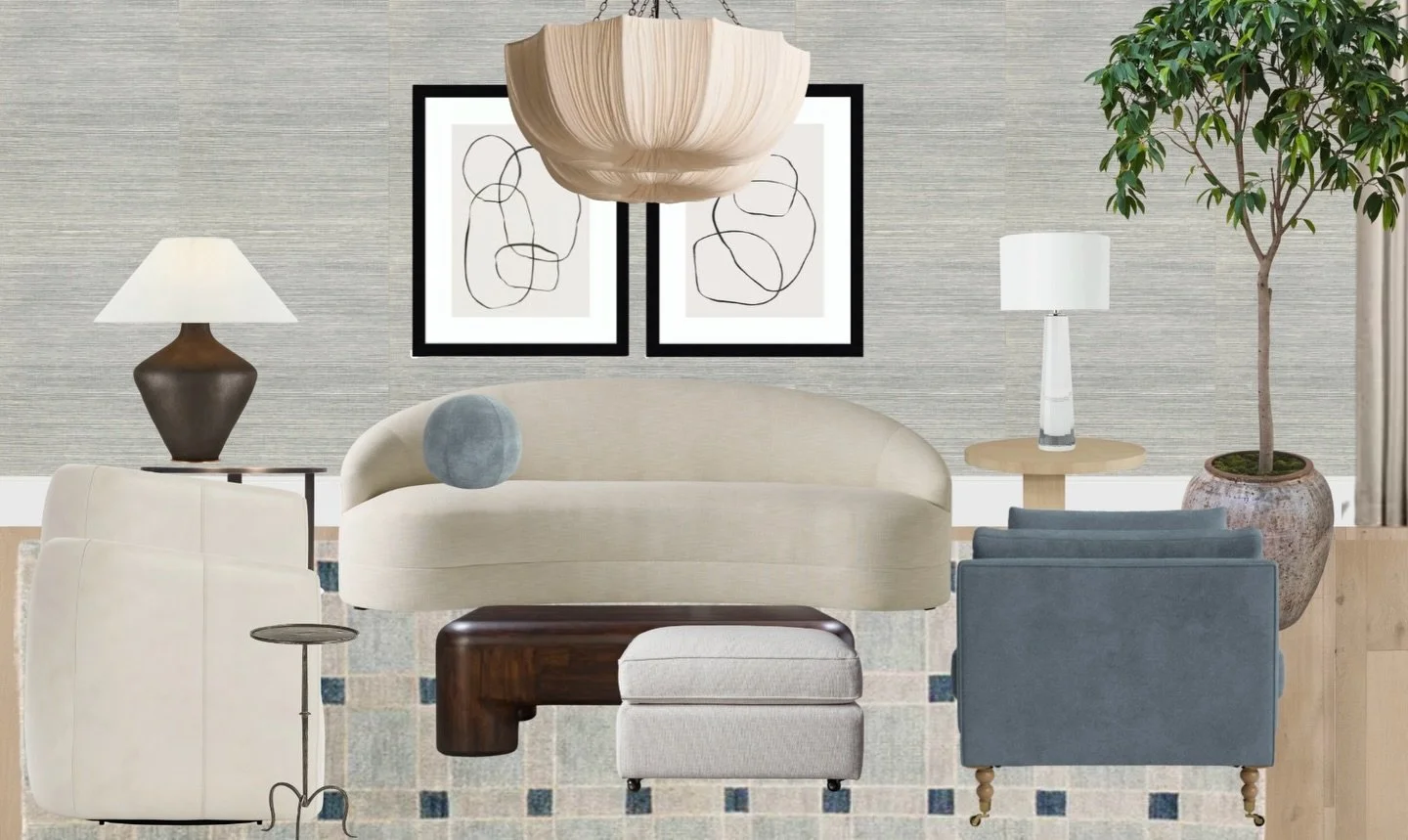 The concept from our Sol&egrave;ne West project. Elevated but never fussy. Charming but still sophisticated.

This space is a blend of texture, warmth and an inviting layout that guides you from one comfortable moment to the next. 🫧

&bull;
&bull;
&