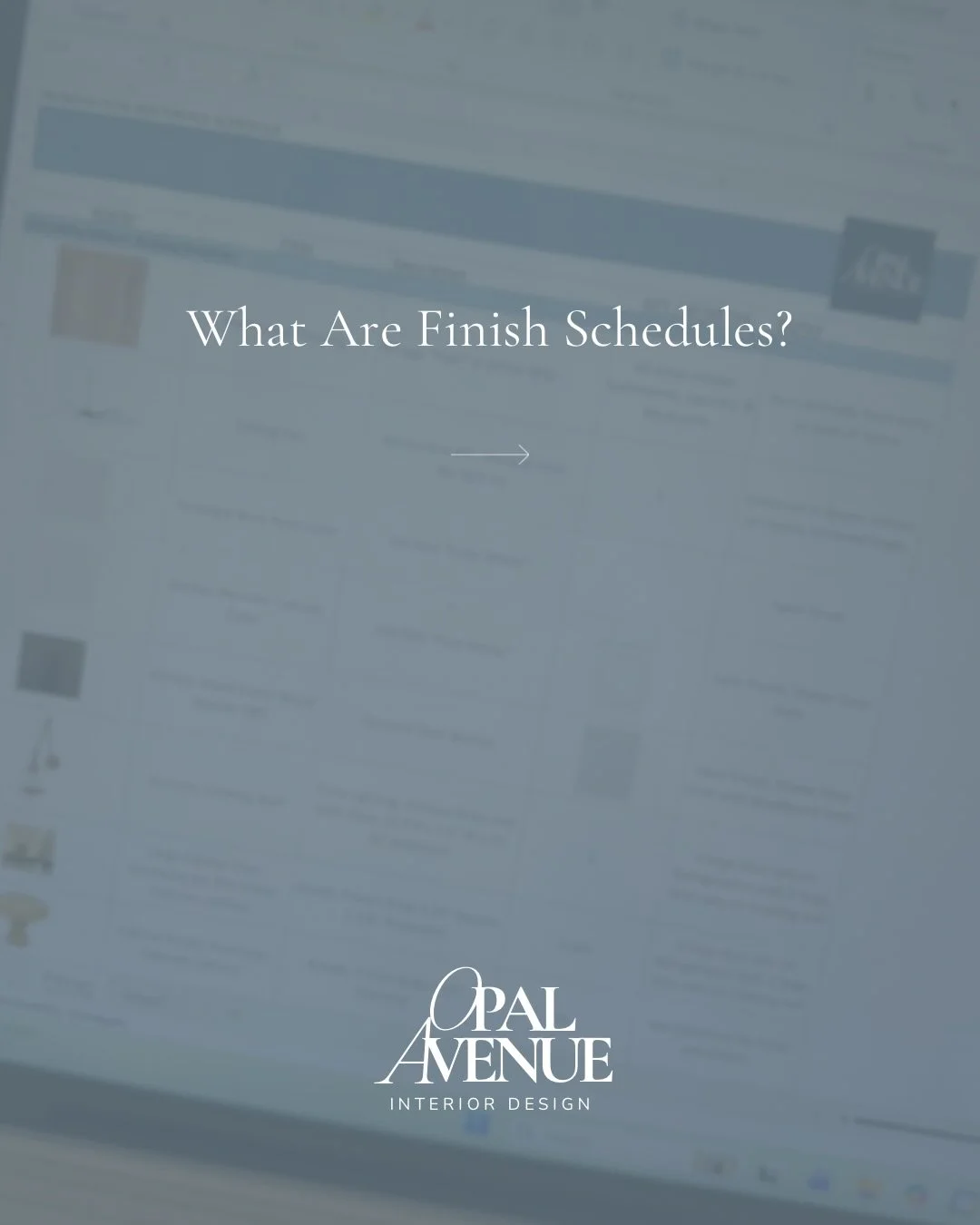One of the most important documents on a construction project doesn&rsquo;t get talked about often outside of the project team. This document is called a Finish Schedule. It records every approved finish, fixture, and material so the entire construct
