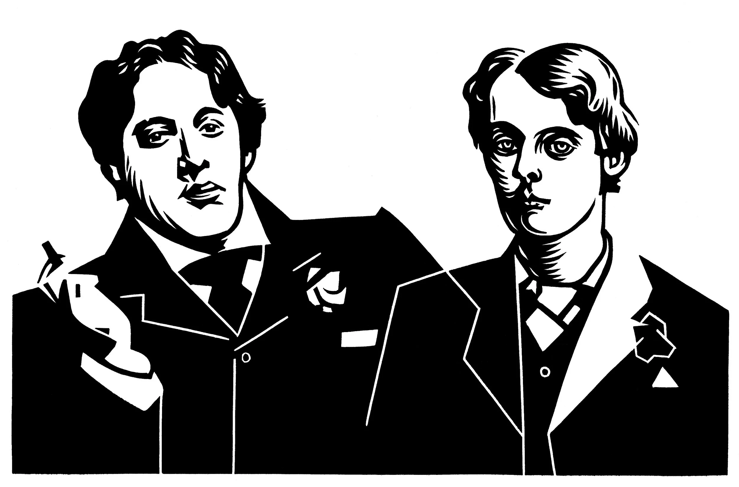 Oscar and Bosie / book cover / Hetmoet