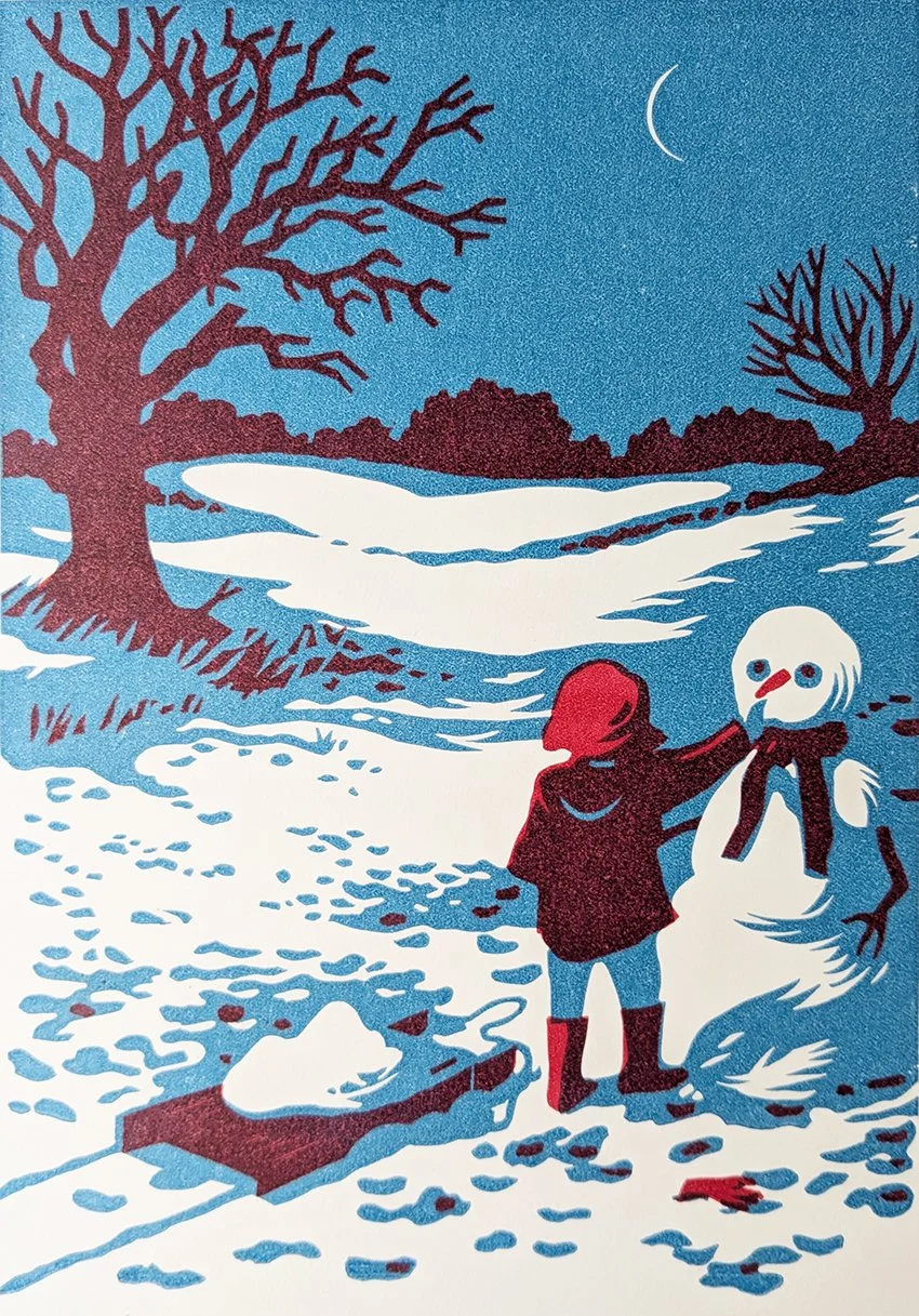 Snowman / Christmas card