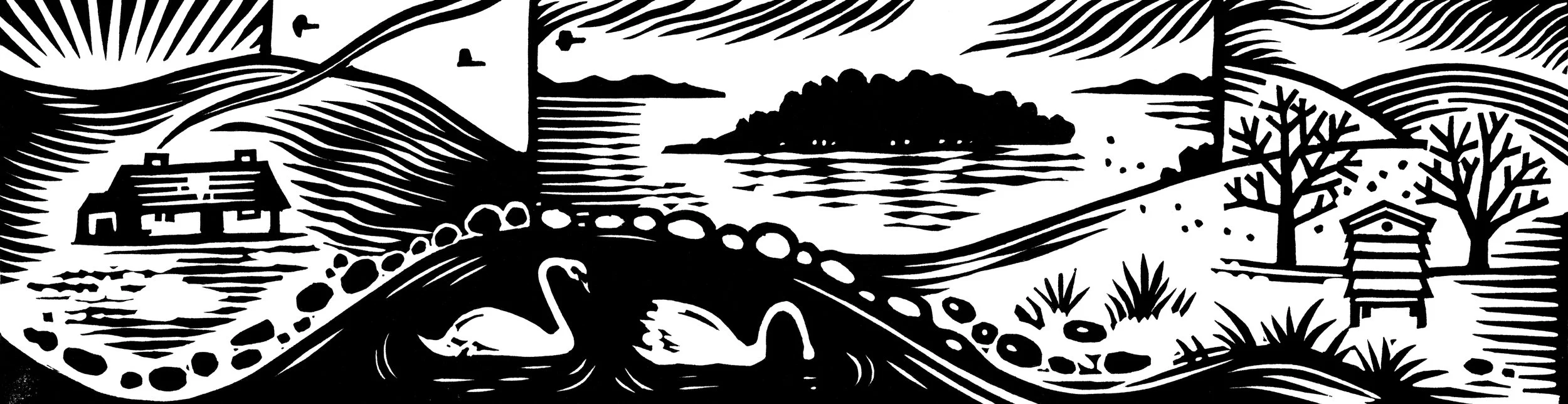 W B Yeats scene for a hotel