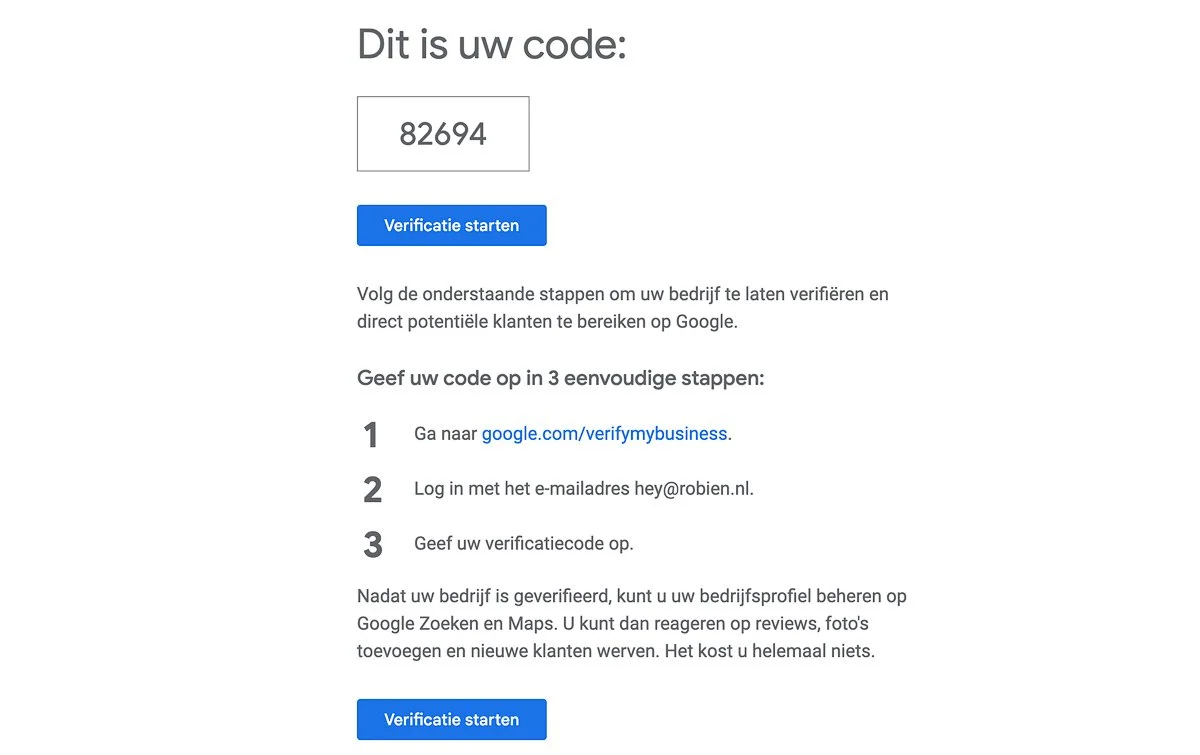 Screenshot van Squarespace reviewinstellingen – stap 12