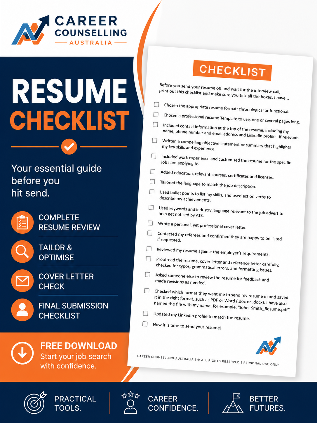 Resume Checklist