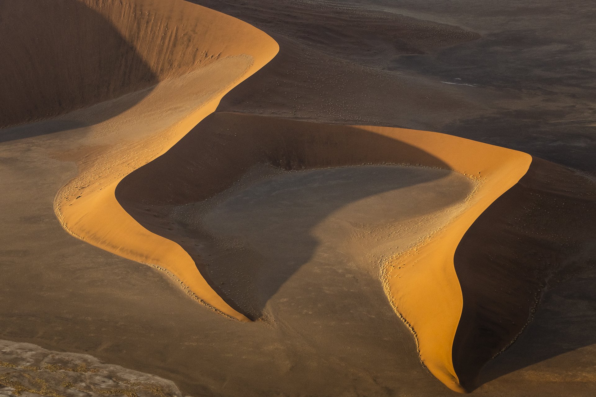 Dancing Desert Flames