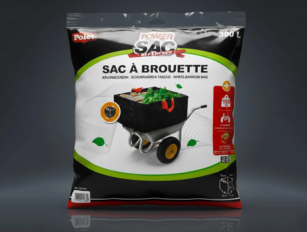 Packagings gamme PowerSac - polet