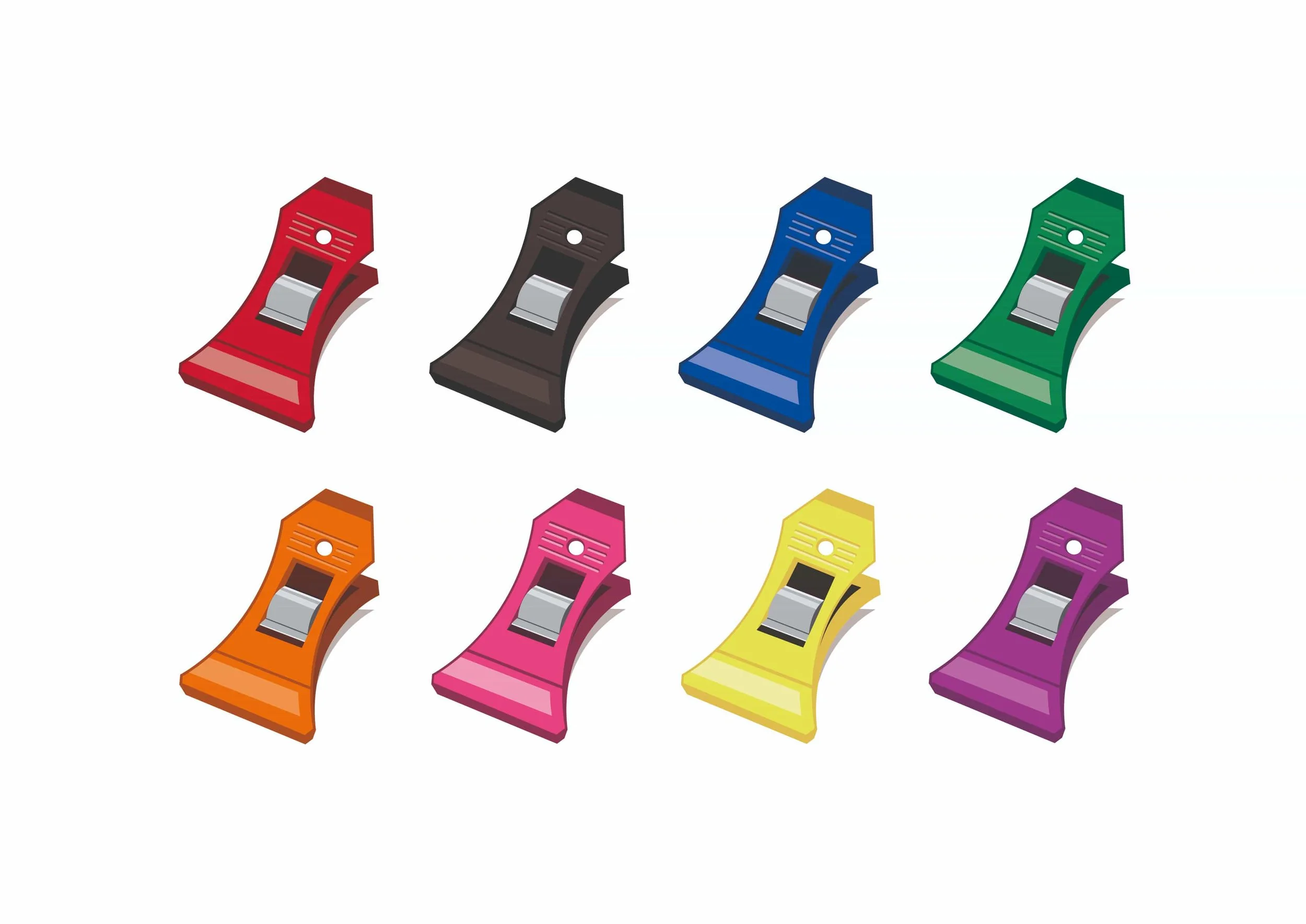 dessin vectoriel des pinces