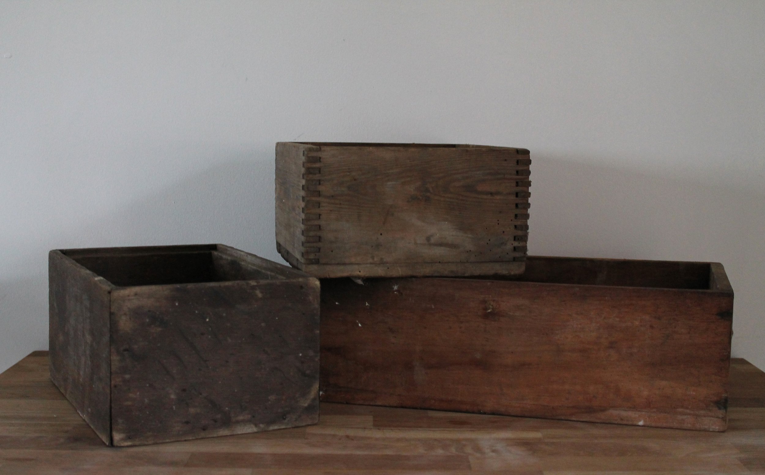 Mixed Small Wooden Boxes