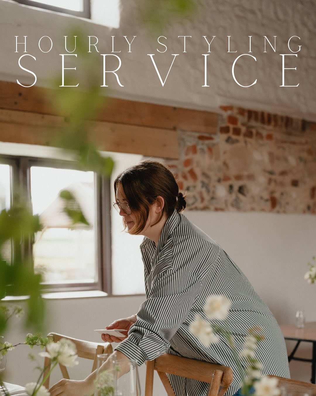 Hourly Styling service // What&rsquo;s included? 

My hourly styling service was added last year and is perfect if you are looking for some help with setting out your hired props on the day.
For venues with day of the wedding access only it&rsquo;s p