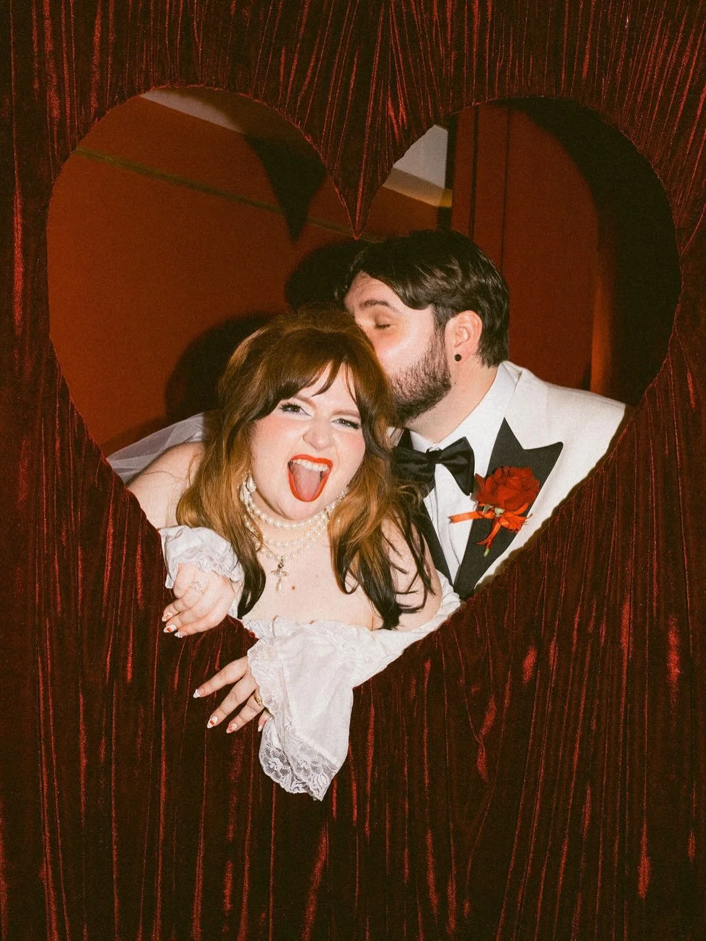 So the making of our velvet heart-shaped backdrop got lots of love on TikTok so I thought I&rsquo;d share here too - it was for the amazing @_livvid_ wedding 🖤

We don&rsquo;t usually make pieces for weddings unless we&rsquo;d add into our range, so