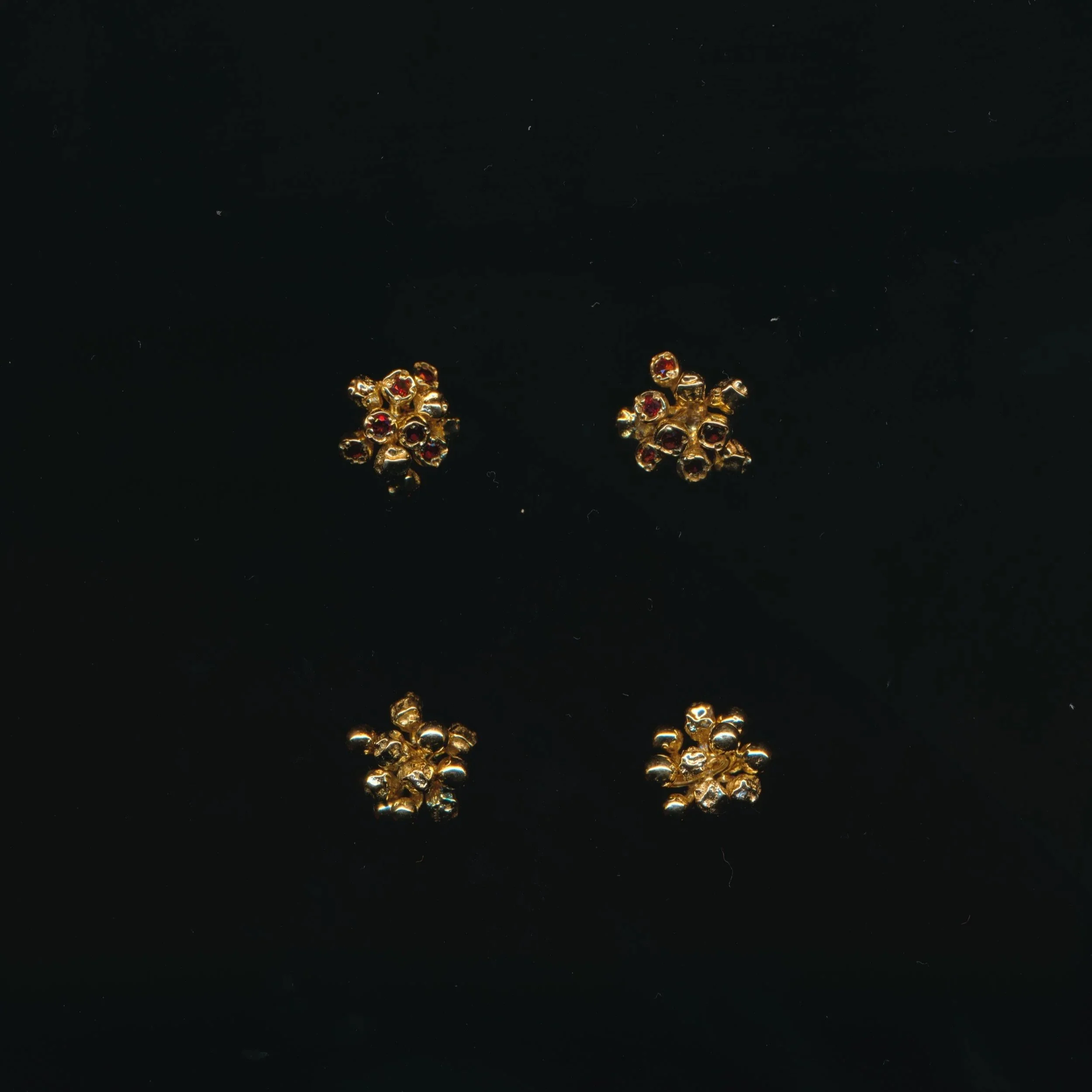Gold Lichen Studs