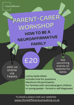 How to be a Neuroaffirmative Family