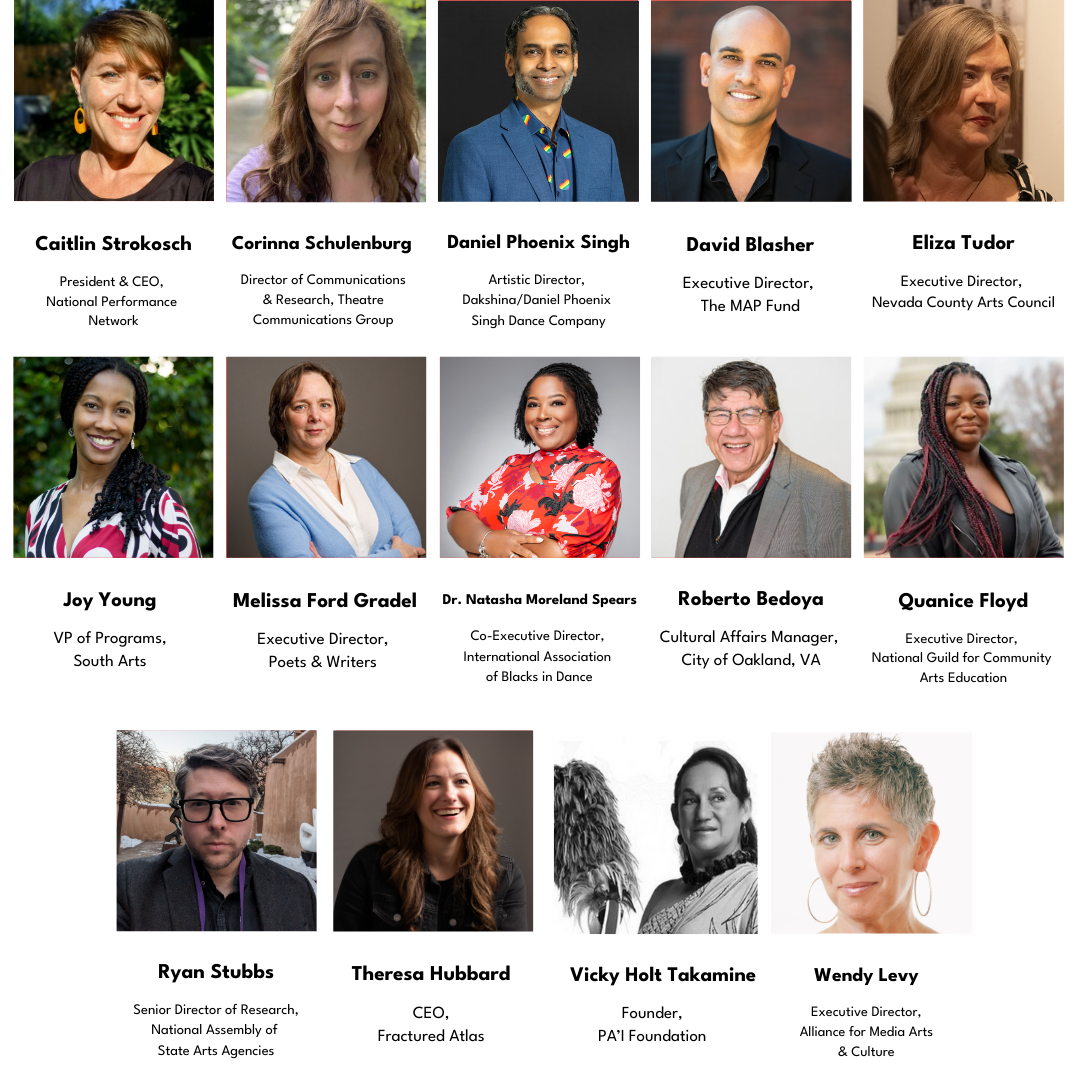 Collage of advisory cohort headshots.