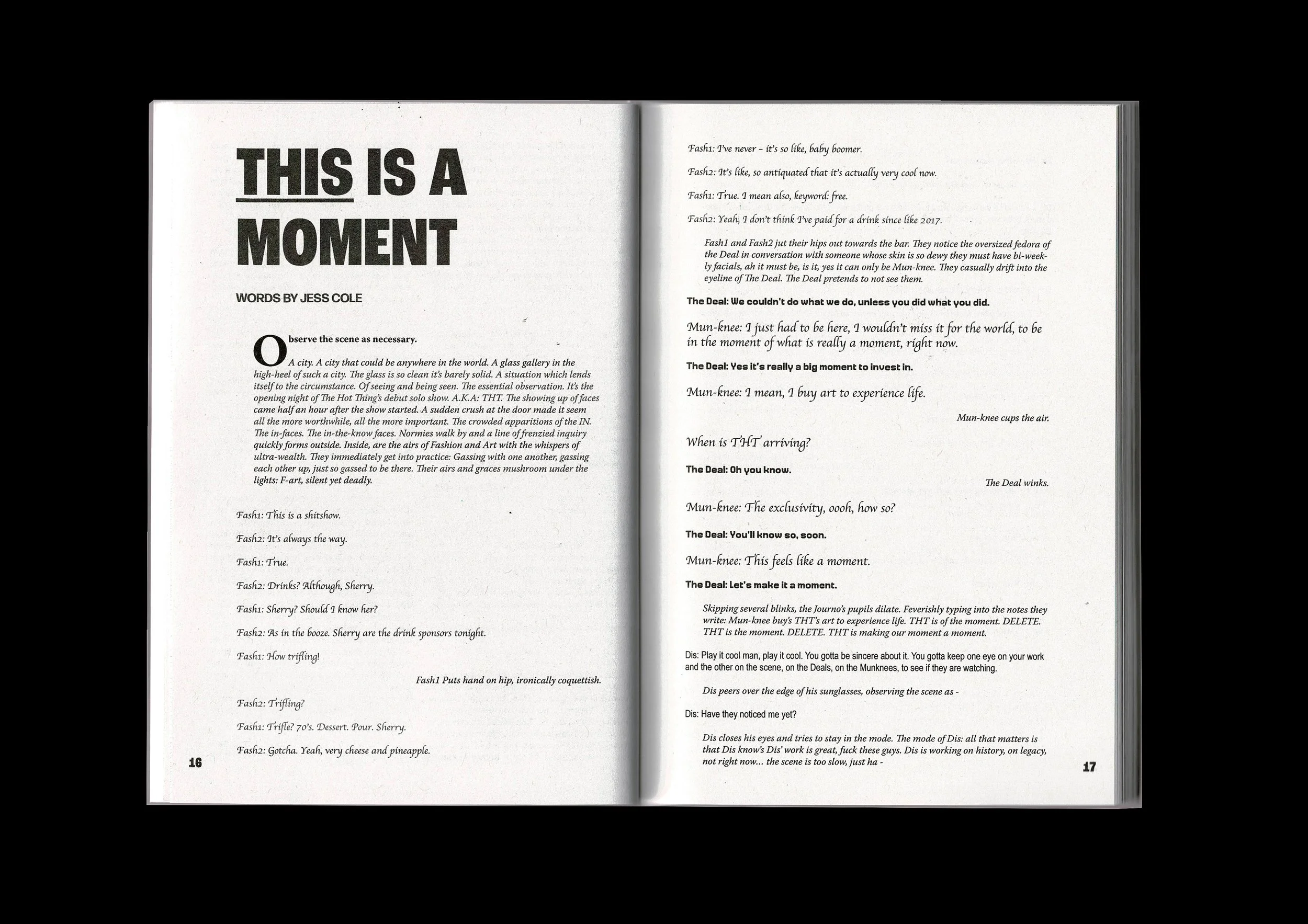 Threadworms, From the Archives: Jess Cole
