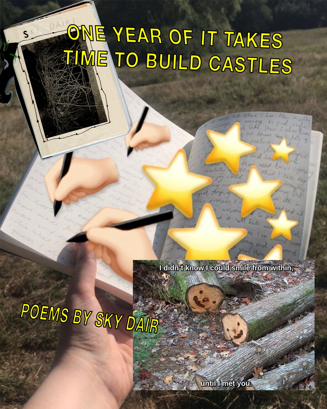 ONE YEAR OF ‘IT TAKES TIME TO BE CASTLES’