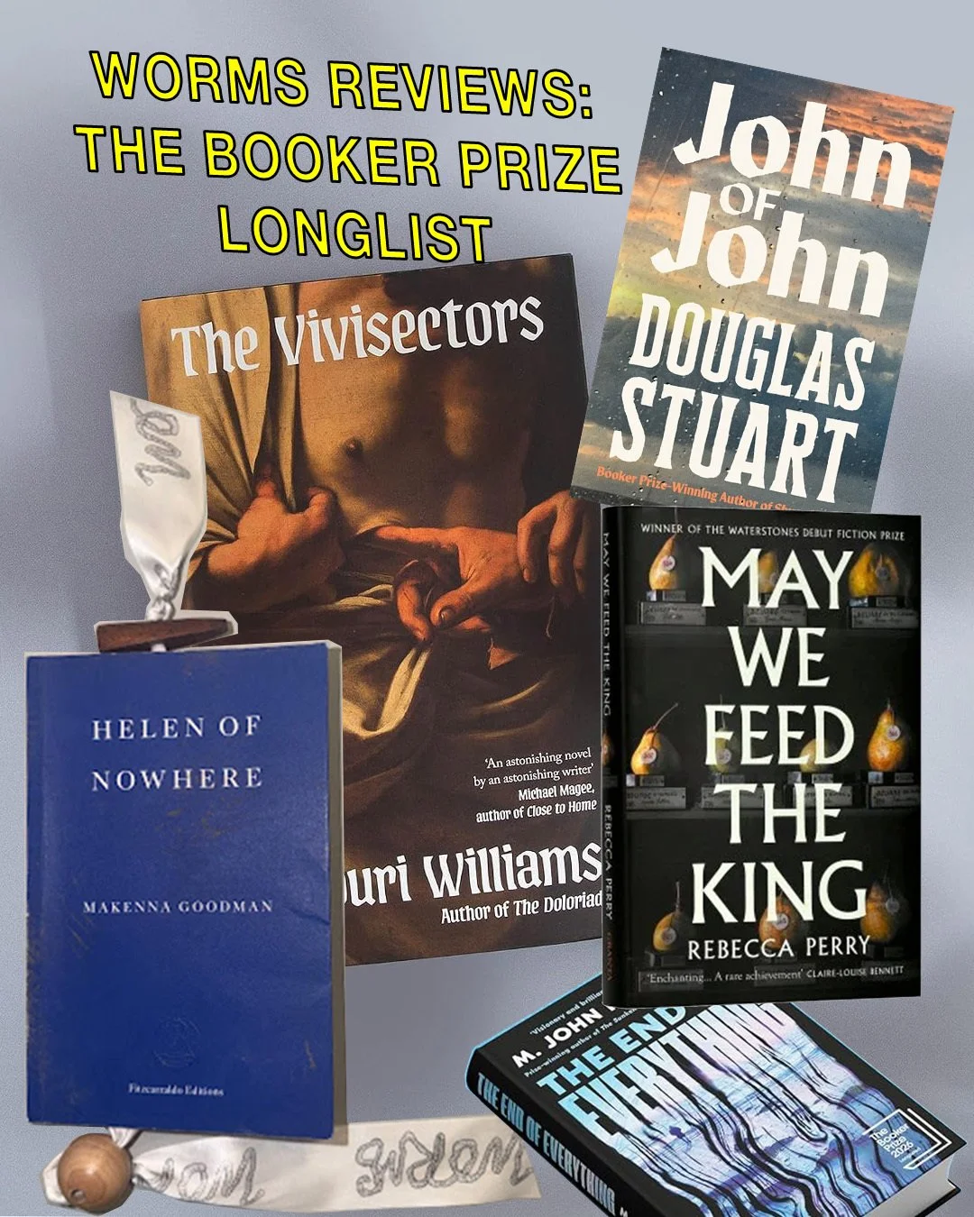 Worms Reviews: The Booker Prize Longlist
