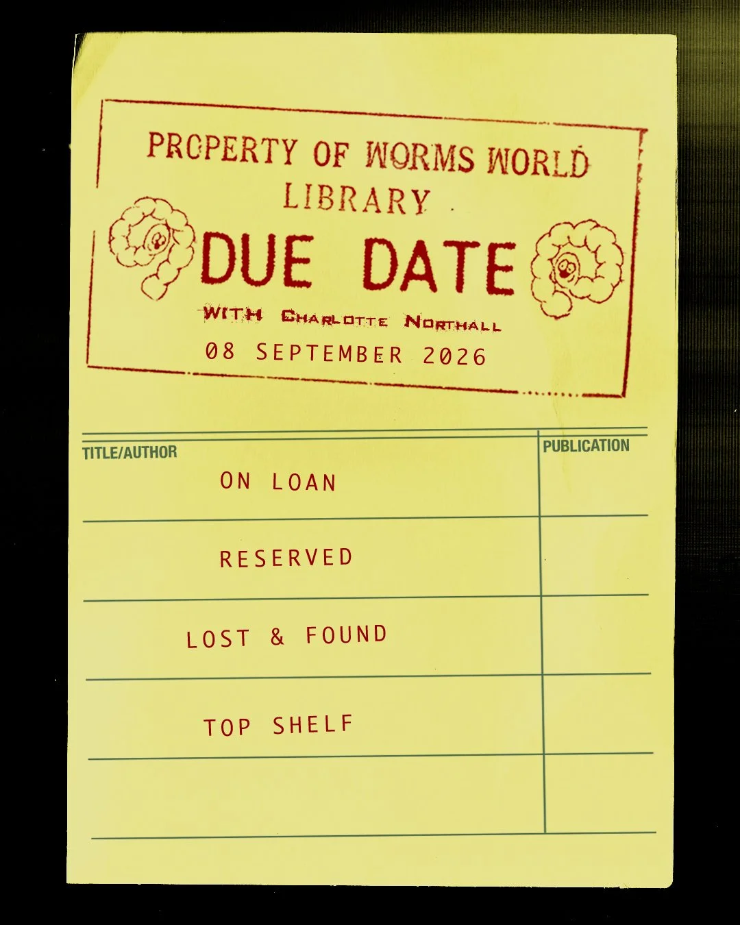 Due Date with Charlotte Northall