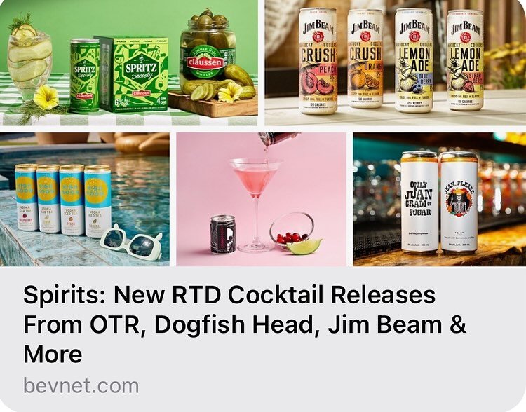 @bevnet 🤝 @drinkjuanplease 

Extremely exciting to see us hanging out with other big time RTD&rsquo;s🔥👀 Full article, 🔗 in bio!

#juanplease #wheresjuan #readytodrink #tequila #hardtea